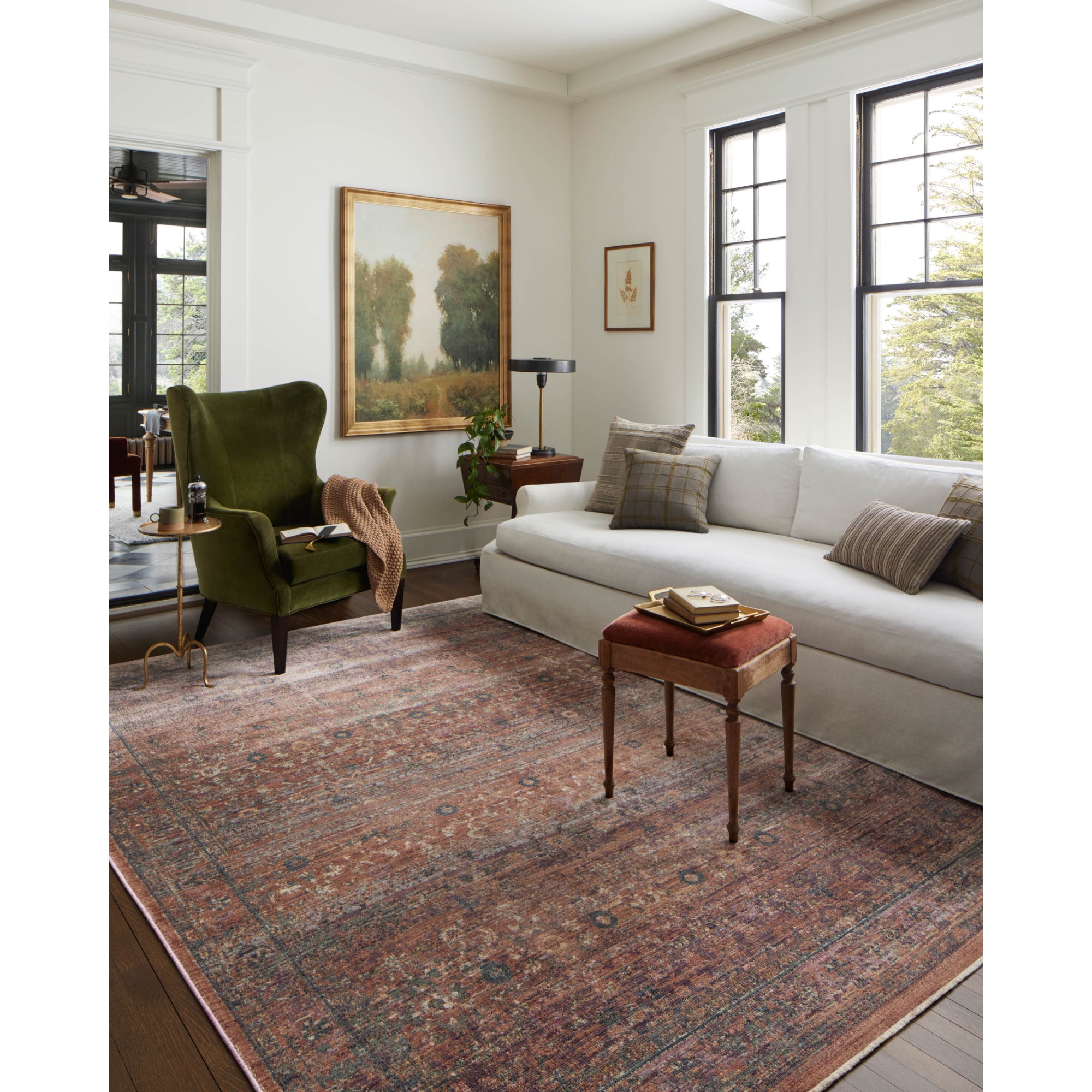 Jean Stoffer x Loloi Bradbury Sunset/Multi Rug