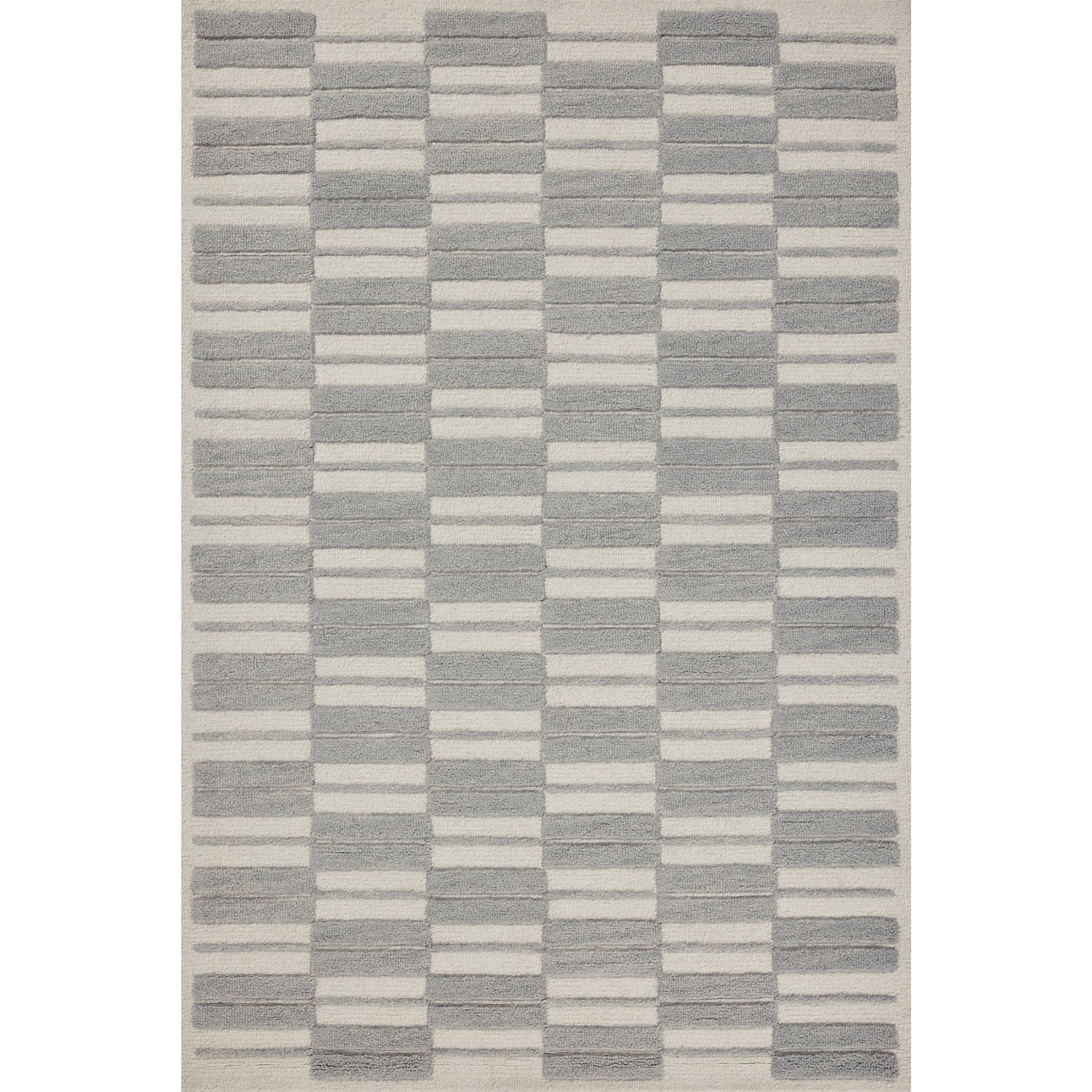 Chris Loves Julia x Loloi Bradley Ivory/Grey Rug