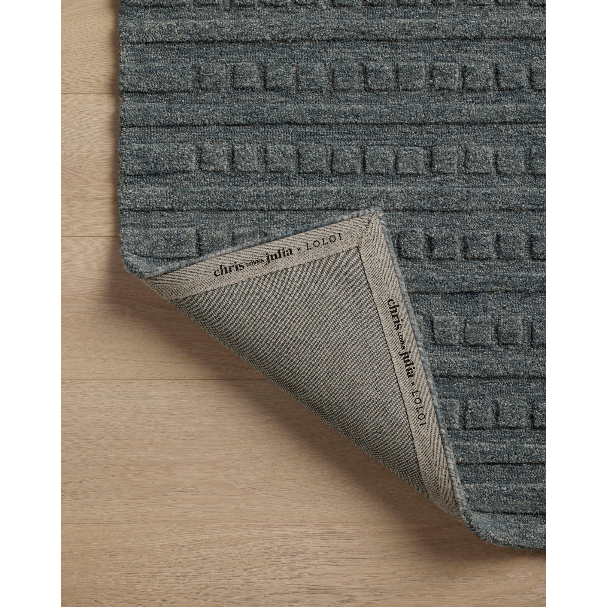Chris Loves Julia x Loloi Bradley Teal Rug