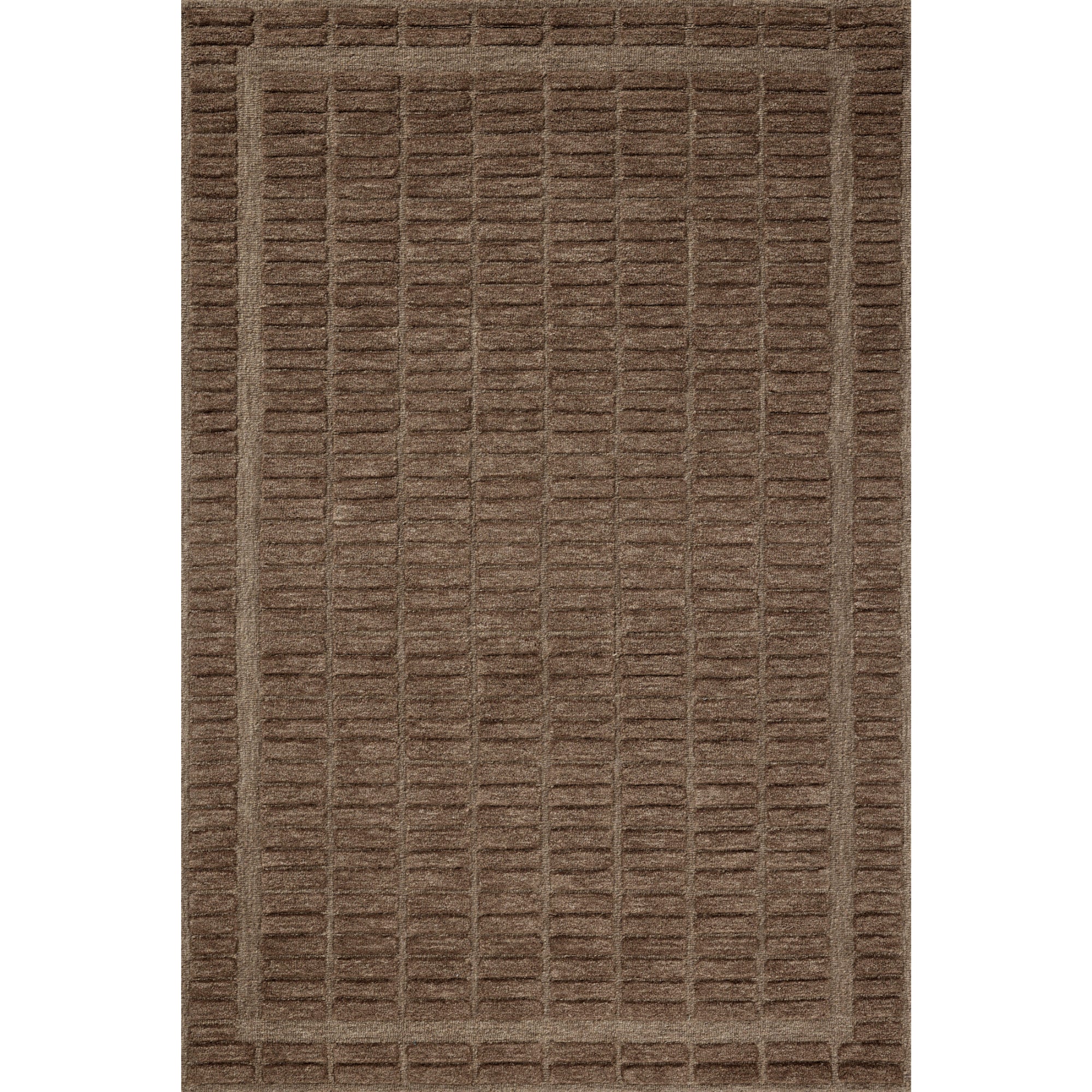 Chris Loves Julia x Loloi Bradley Cocoa/Cocoa Rug