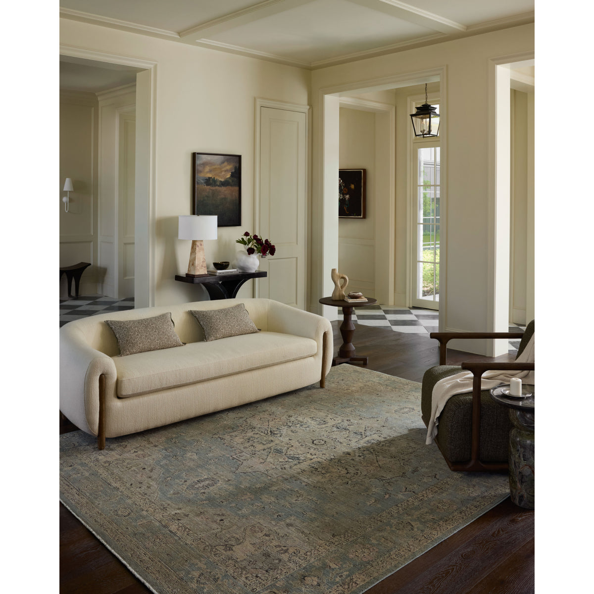 Loloi Briar Sky/Moss Rug