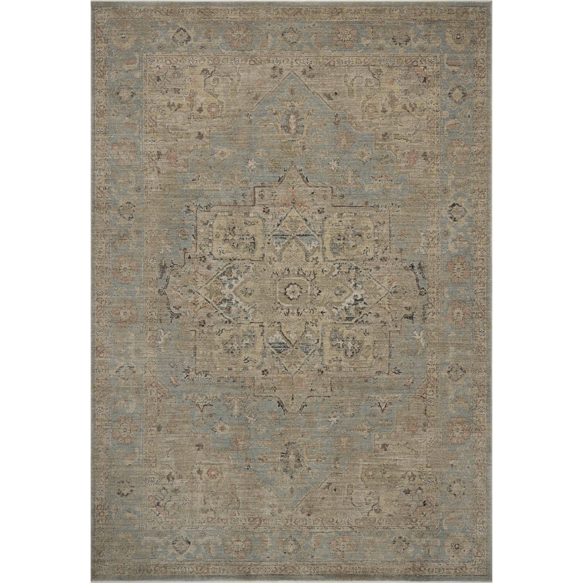 Loloi Briar Sky/Moss Rug