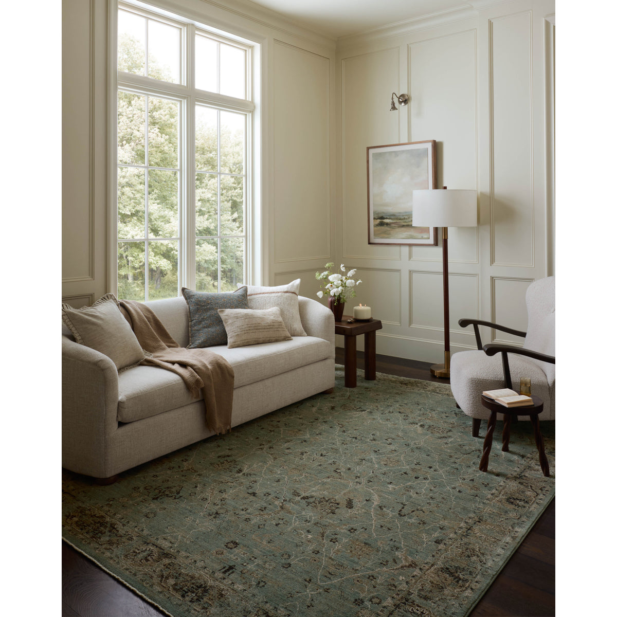 Loloi Briar Aqua/Olive Rug