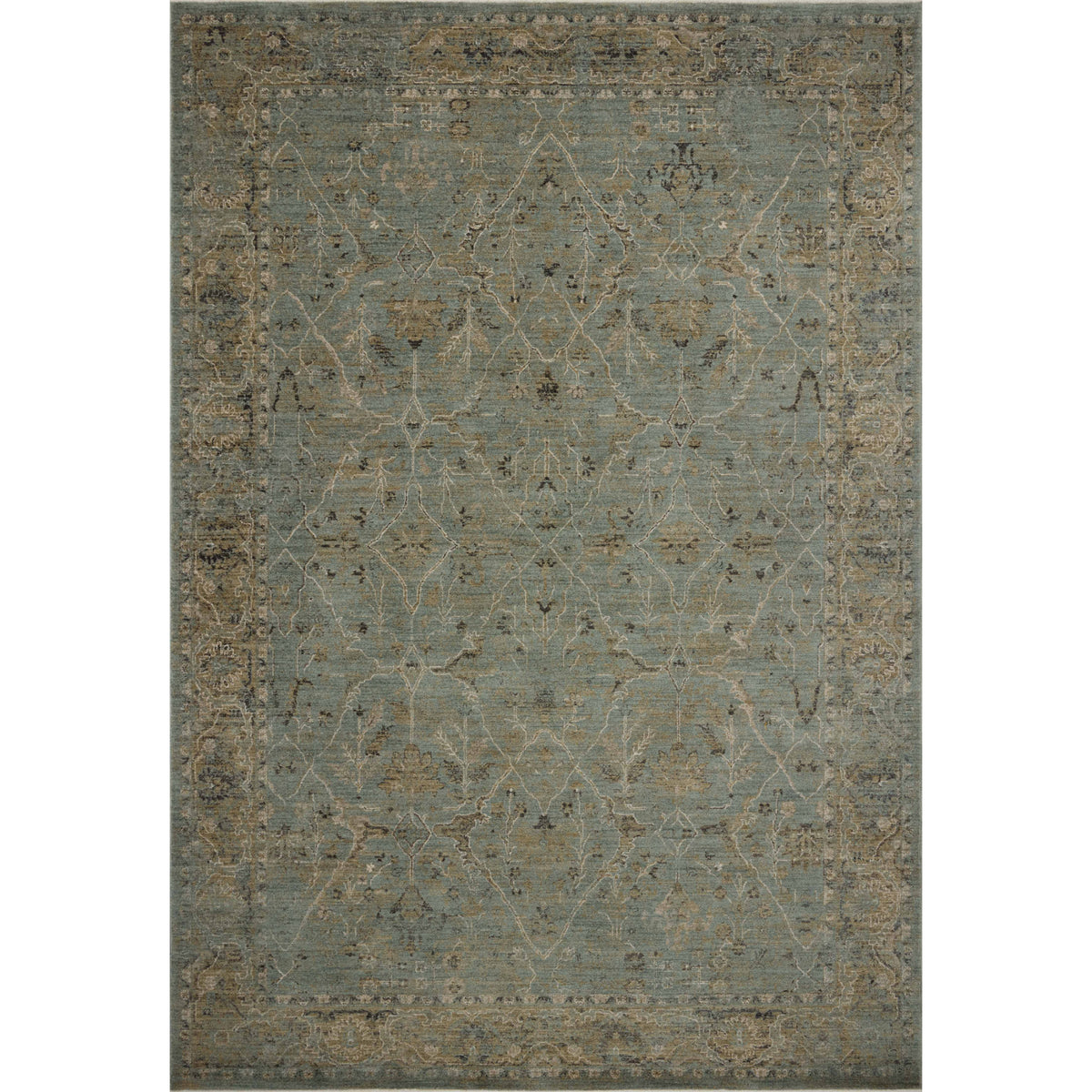 Loloi Briar Aqua/Olive Rug