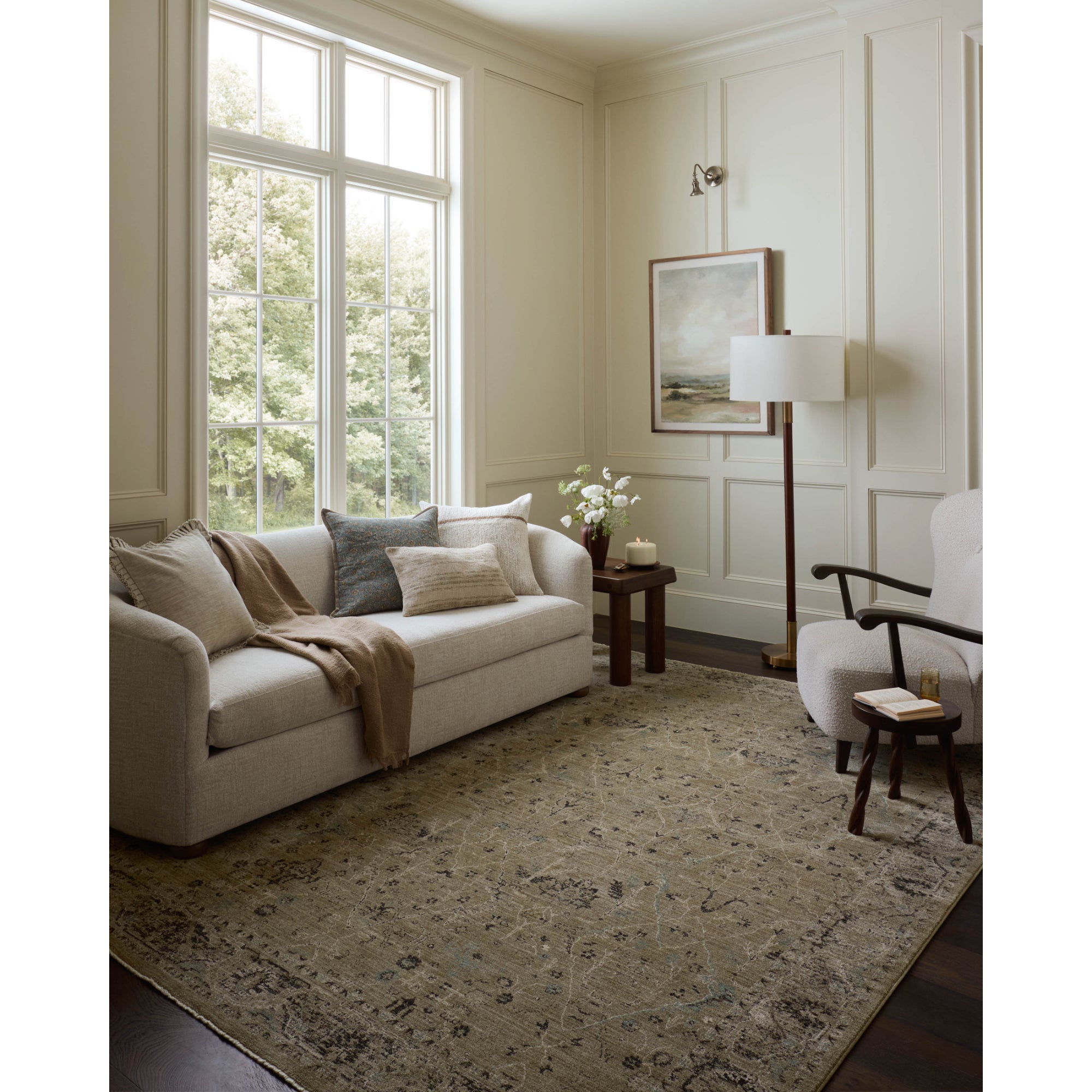 Loloi Briar Olive/Stone Rug