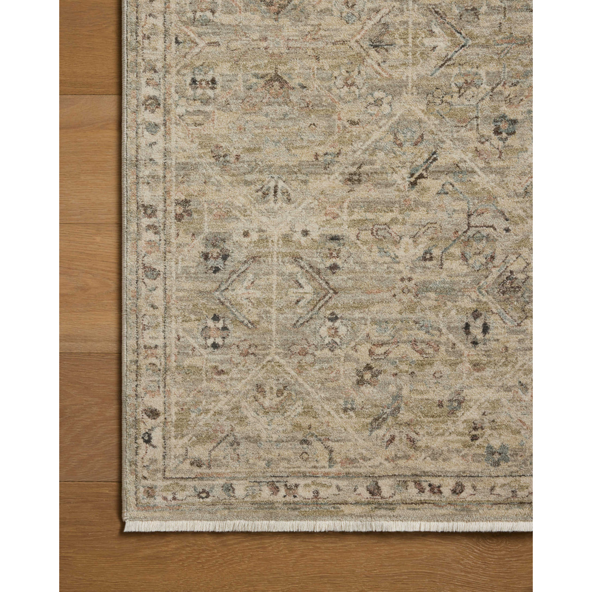 Loloi Briar Silver/Moss Rug