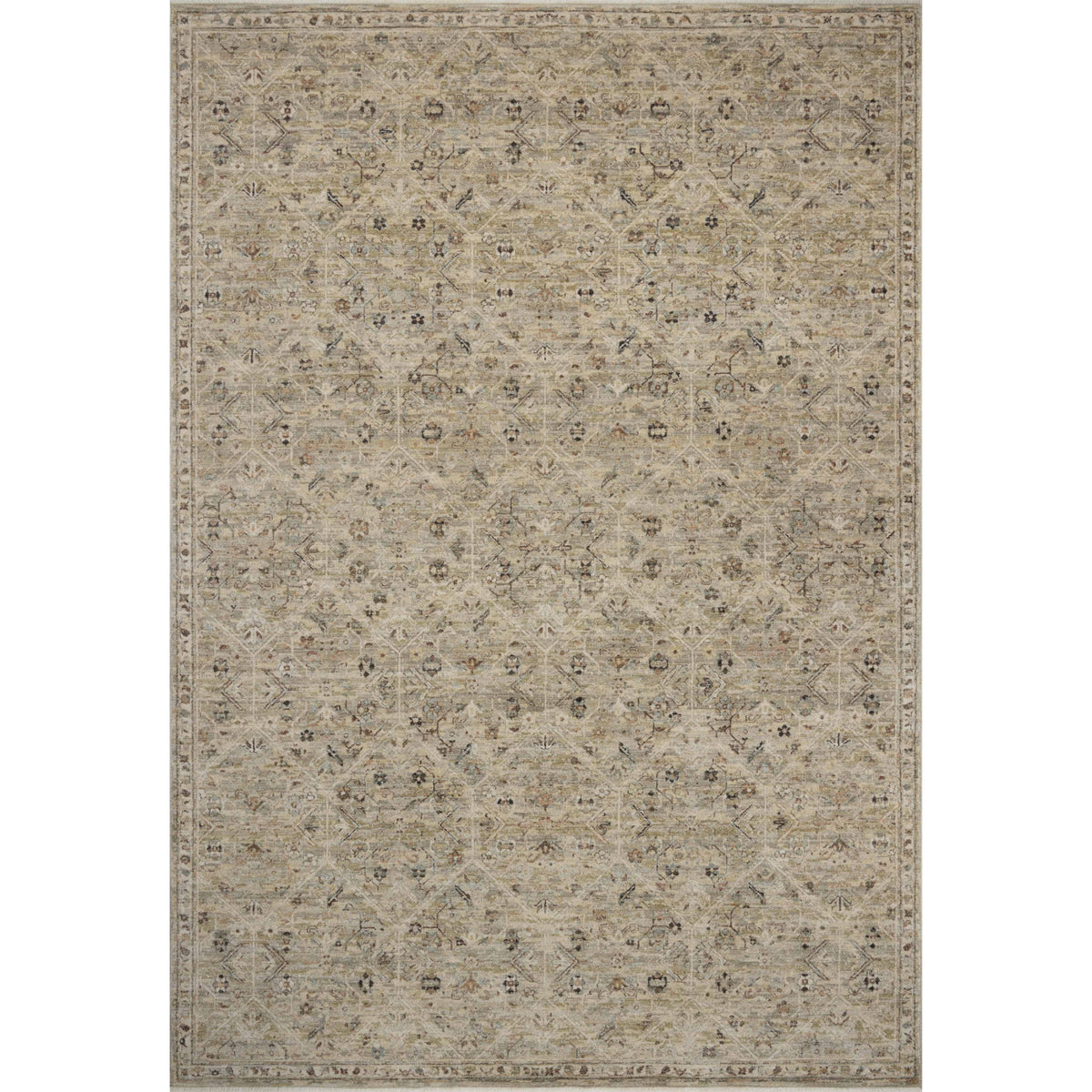 Loloi Briar Silver/Moss Rug