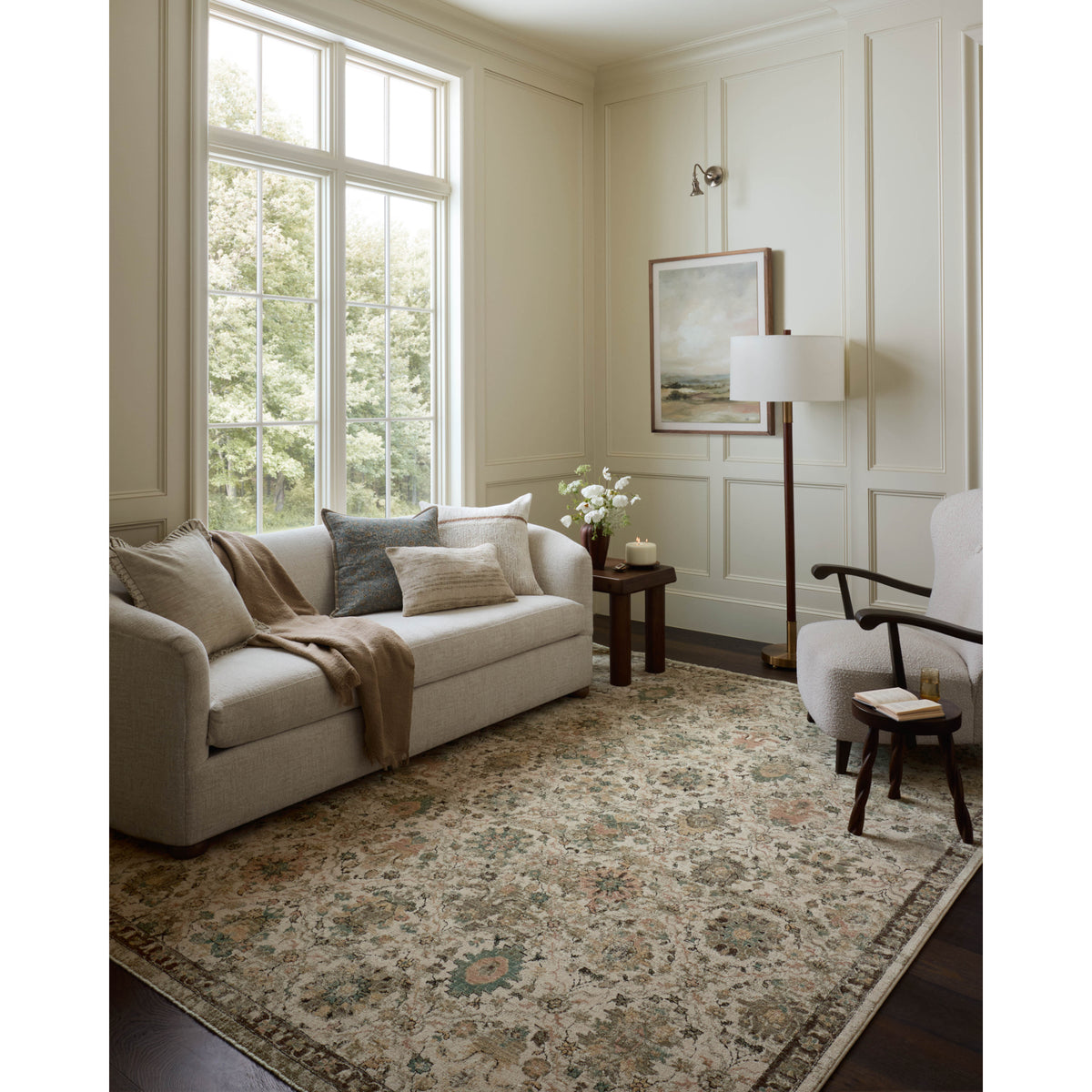 Loloi Briar Ivory/Multi Rug
