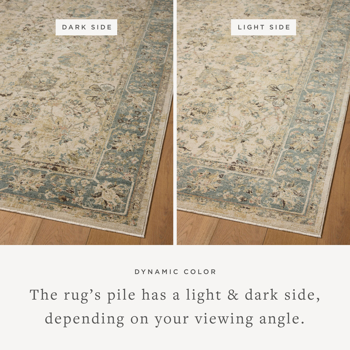 Loloi Briar Antique Ivory/Blue Rug