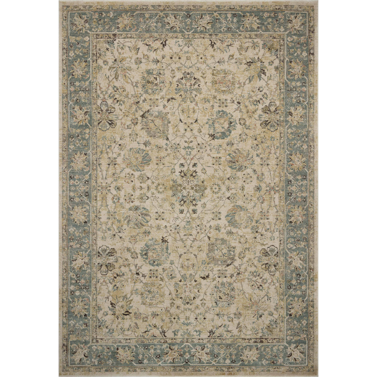 Loloi Briar Antique Ivory/Blue Rug