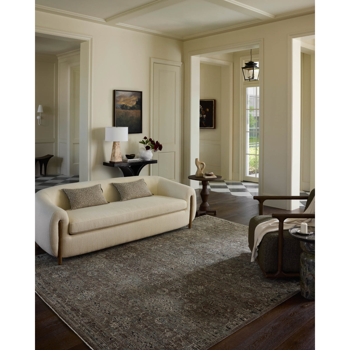 Loloi Briar Bark/Lagoon Rug