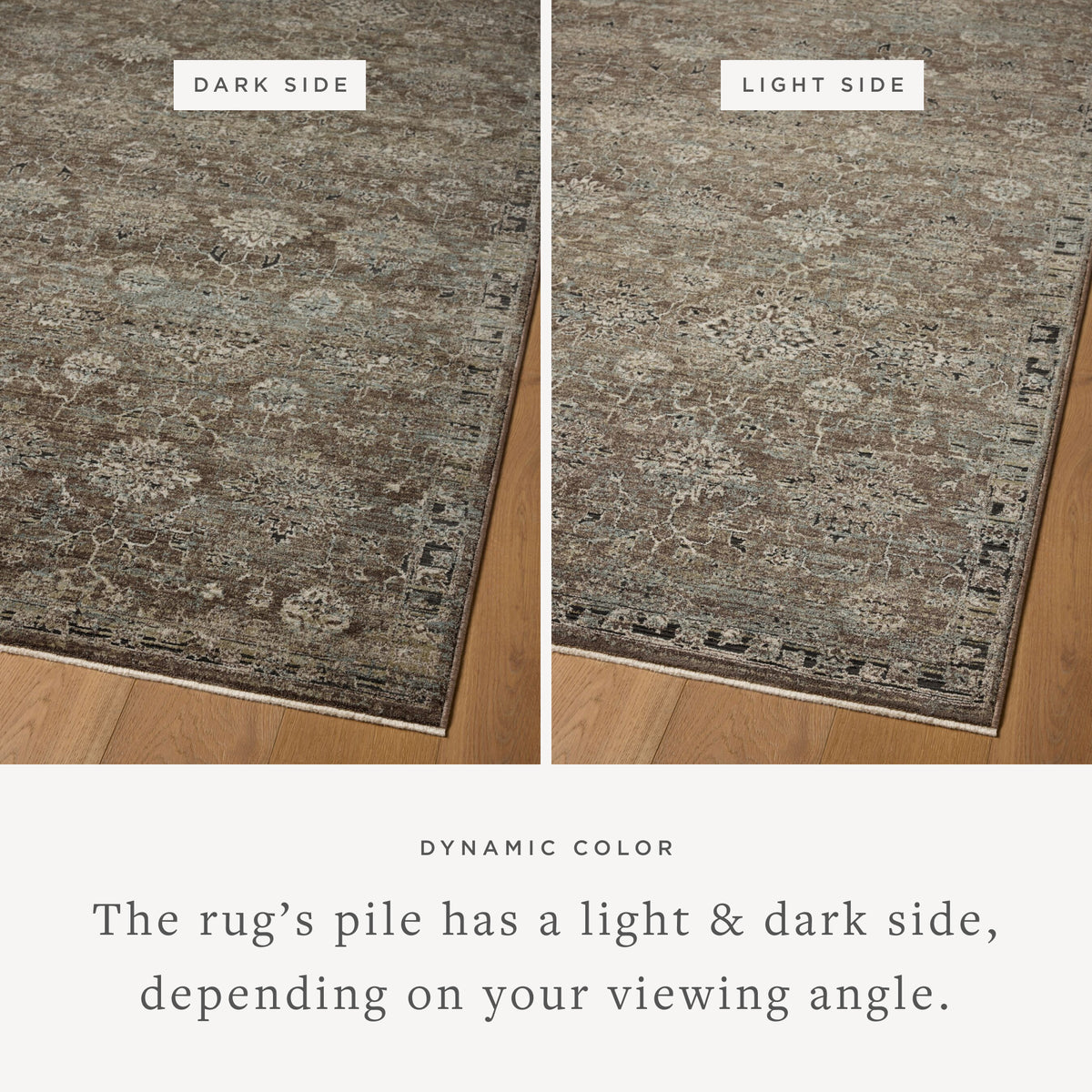 Loloi Briar Bark/Lagoon Rug