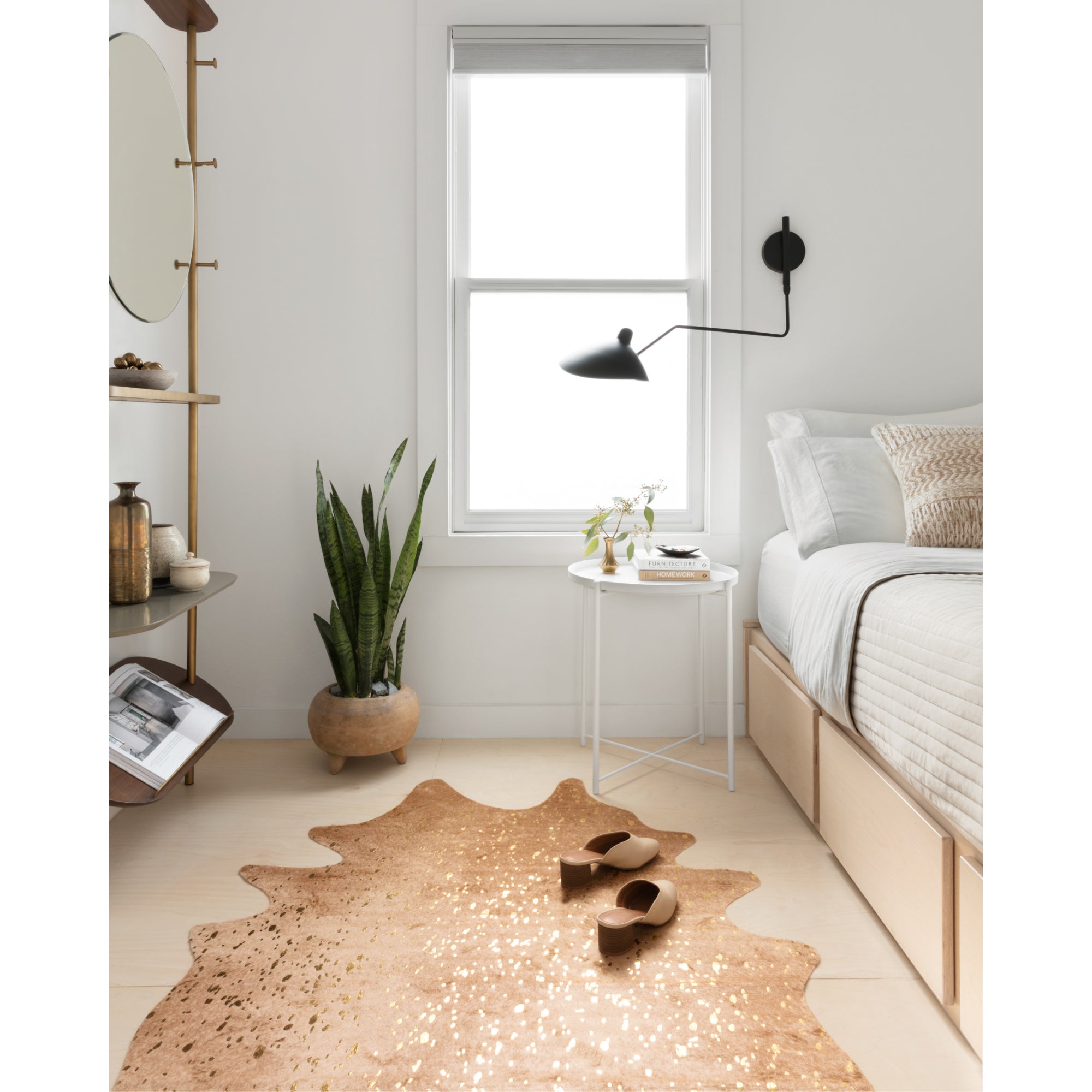 Loloi Bryce Tan/Gold Rug