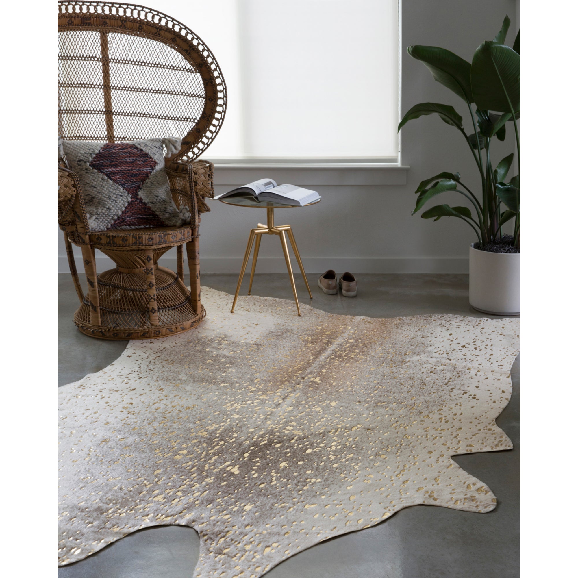 Loloi Bryce Pewter/Gold Rug