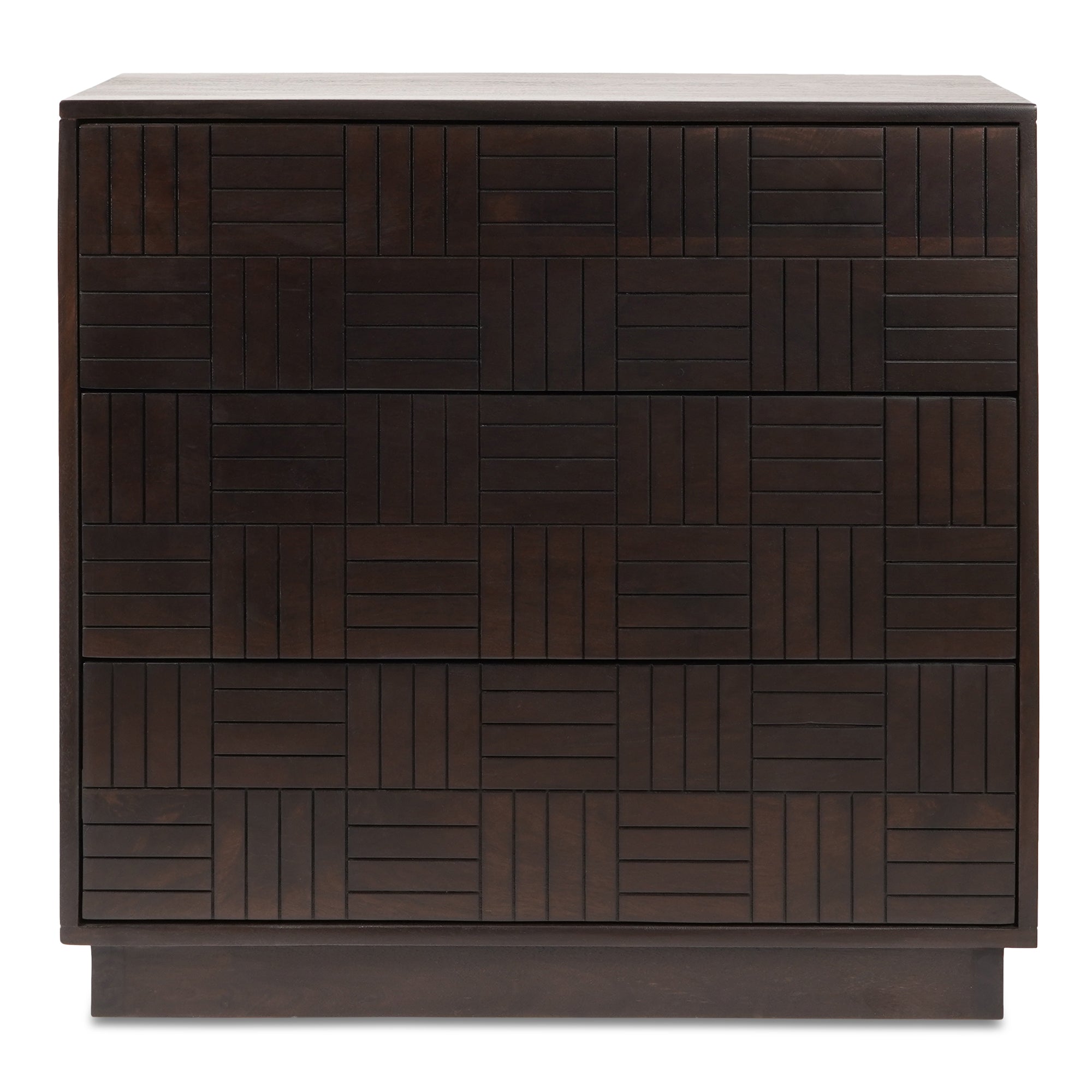 Denman 3 Drawer Nightstand Dark Brown Storage Chests Moe's    Four Hands, Mid Century Modern Furniture, Old Bones Furniture Company, Old Bones Co, Modern Mid Century, Designer Furniture, Furniture Sale, Warehouse Furniture Sale, Denman 3 Drawer Nightstand Dark Brown Sale, https://www.oldbonesco.com/