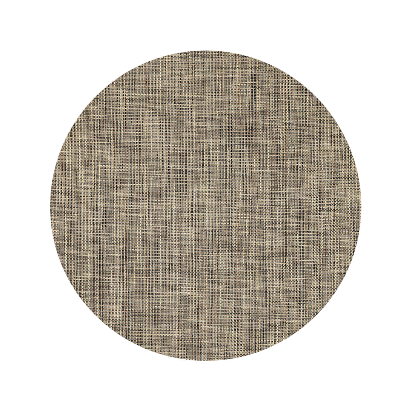 Basketweave Round Rug