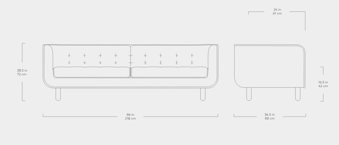 Beaconsfield Sofa Sofa Gus*     Four Hands, Mid Century Modern Furniture, Old Bones Furniture Company, Old Bones Co, Modern Mid Century, Designer Furniture, https://www.oldbonesco.com/