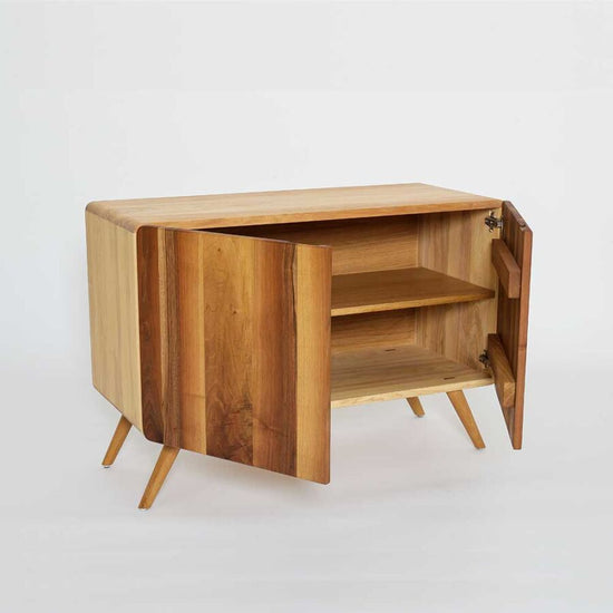 Load image into Gallery viewer, Blueberry-Liquor Cabinet Cabinet Moku     Four Hands, Mid Century Modern Furniture, Old Bones Furniture Company, Old Bones Co, Modern Mid Century, Designer Furniture, https://www.oldbonesco.com/
