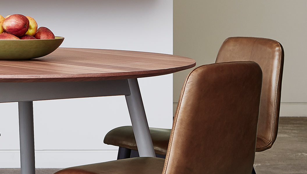 Bracket Dining Table - Oval Dining Table Gus*     Four Hands, Mid Century Modern Furniture, Old Bones Furniture Company, Old Bones Co, Modern Mid Century, Designer Furniture, https://www.oldbonesco.com/