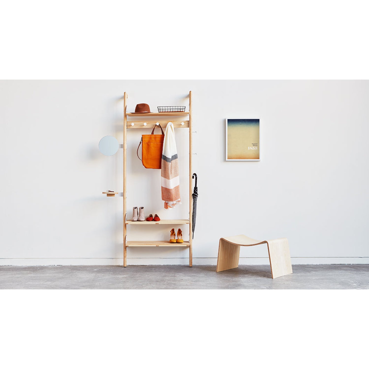 Branch Slatted Shelf