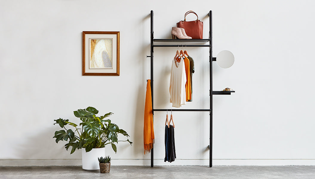 Branch-1 Wardrobe Unit SHELVING Gus*     Four Hands, Mid Century Modern Furniture, Old Bones Furniture Company, Old Bones Co, Modern Mid Century, Designer Furniture, https://www.oldbonesco.com/
