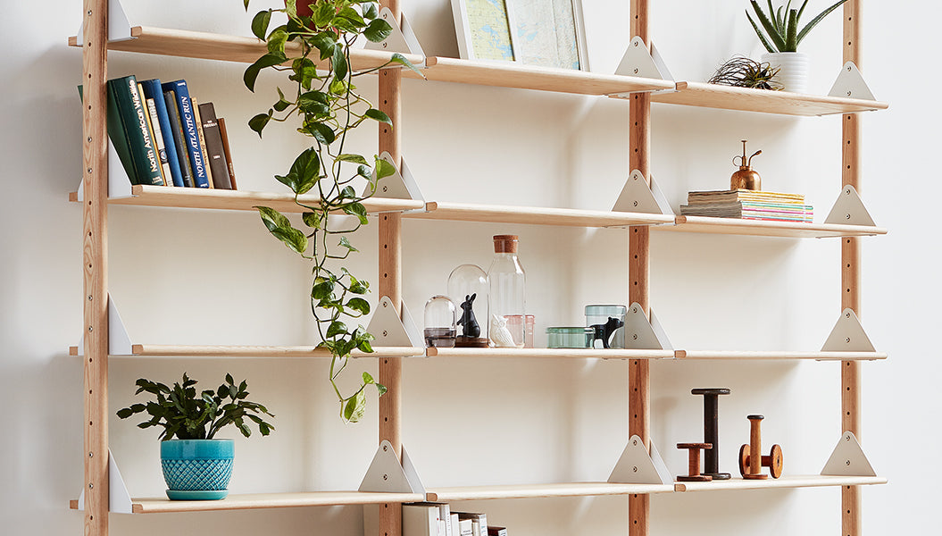 Branch Shelves 5 Pack Storage Shelf Gus*     Four Hands, Mid Century Modern Furniture, Old Bones Furniture Company, Old Bones Co, Modern Mid Century, Designer Furniture, https://www.oldbonesco.com/