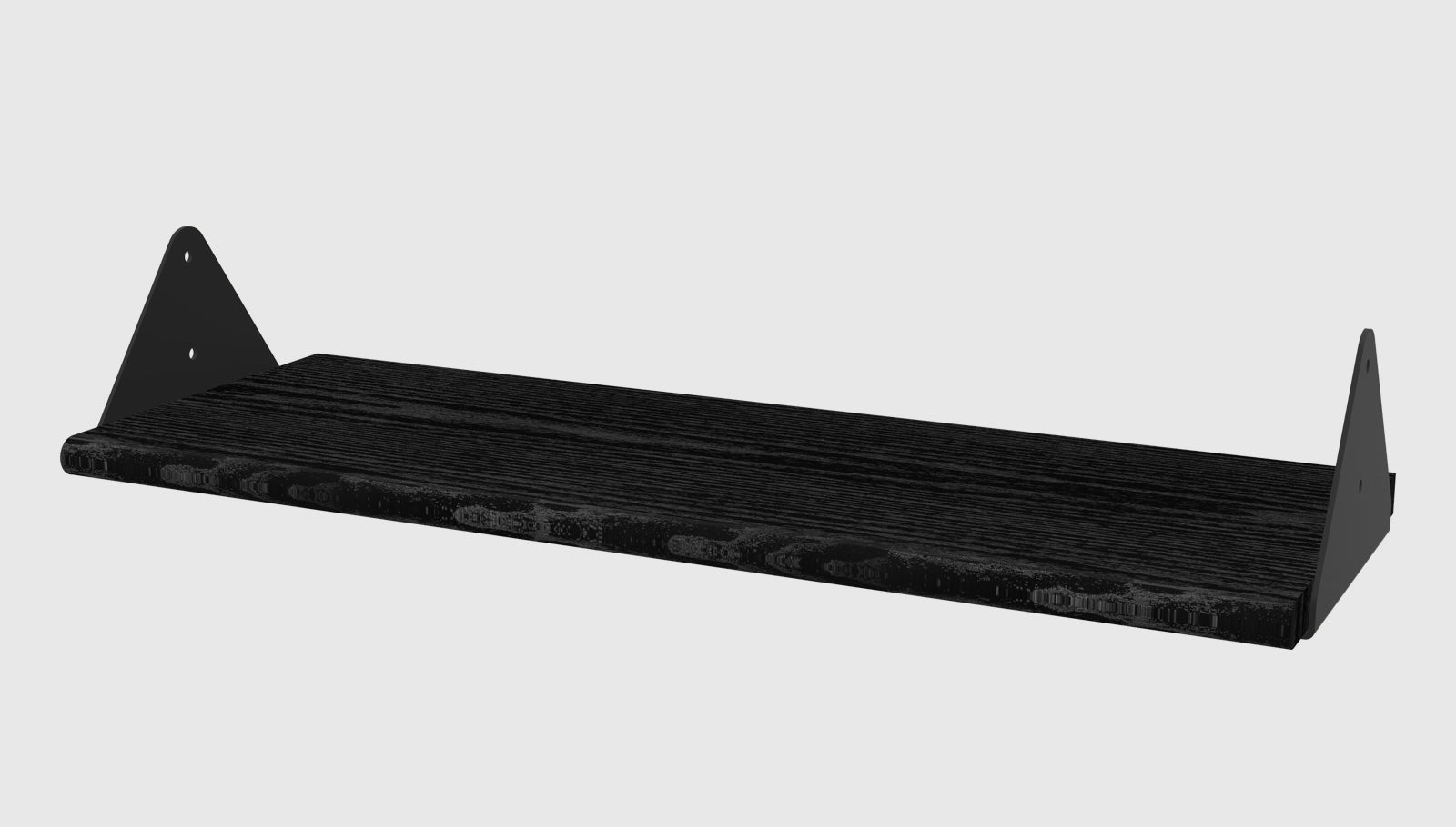 Branch Shelf Black Ash/Black BracketsStorage Shelf Gus*  Black Ash/Black Brackets   Four Hands, Mid Century Modern Furniture, Old Bones Furniture Company, Old Bones Co, Modern Mid Century, Designer Furniture, https://www.oldbonesco.com/