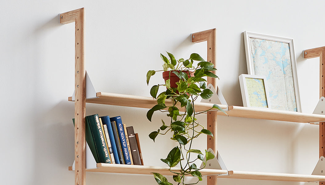 Branch-2 Shelving Unit SHELVING Gus*     Four Hands, Mid Century Modern Furniture, Old Bones Furniture Company, Old Bones Co, Modern Mid Century, Designer Furniture, https://www.oldbonesco.com/