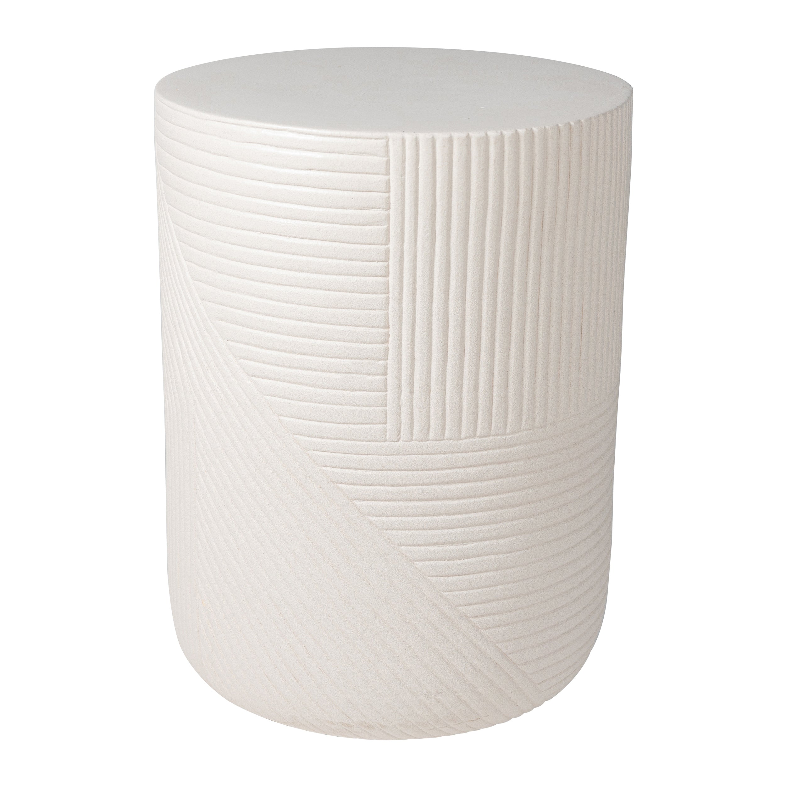 Serenity 16" Textured Side Table
