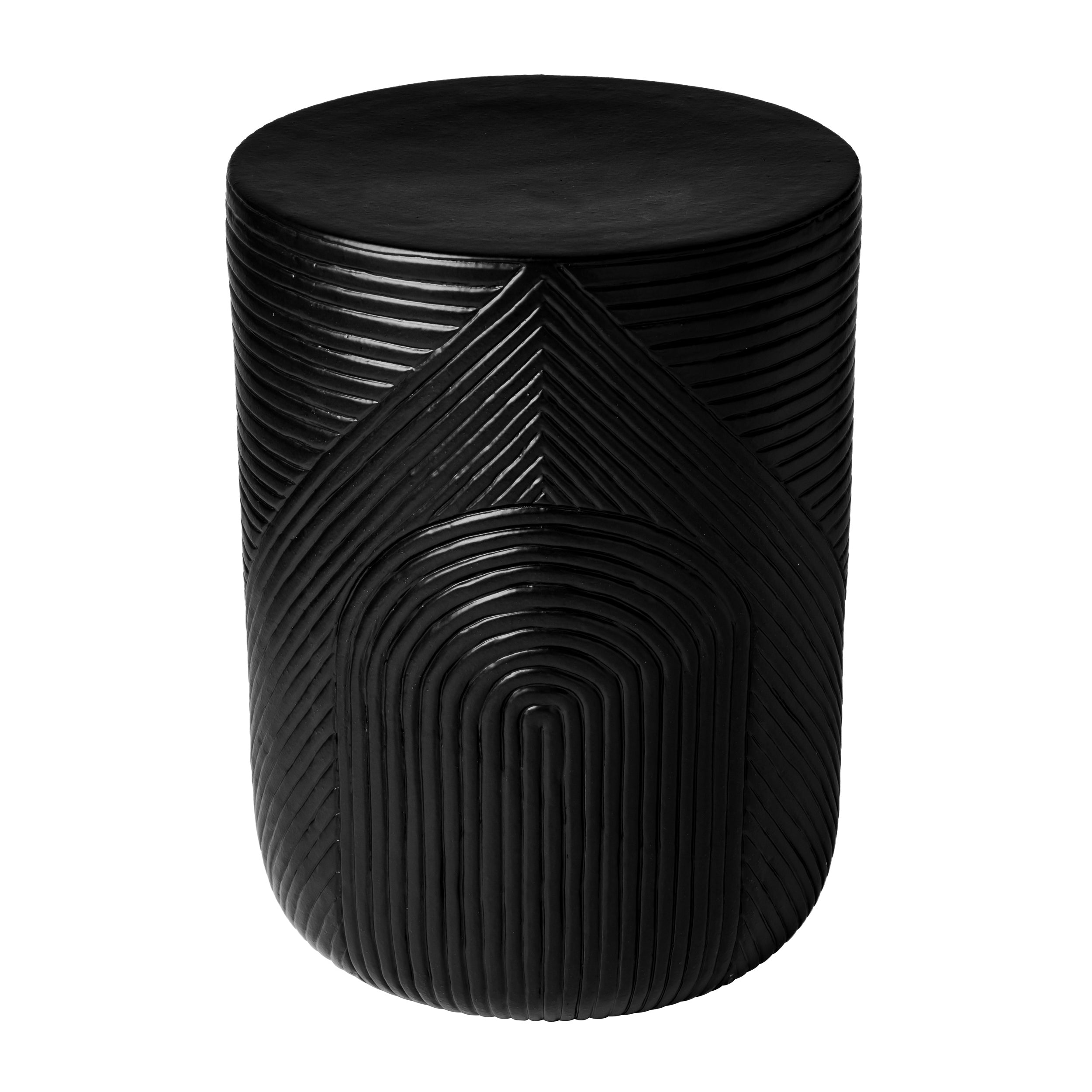 Serenity 14" Textured Side Table