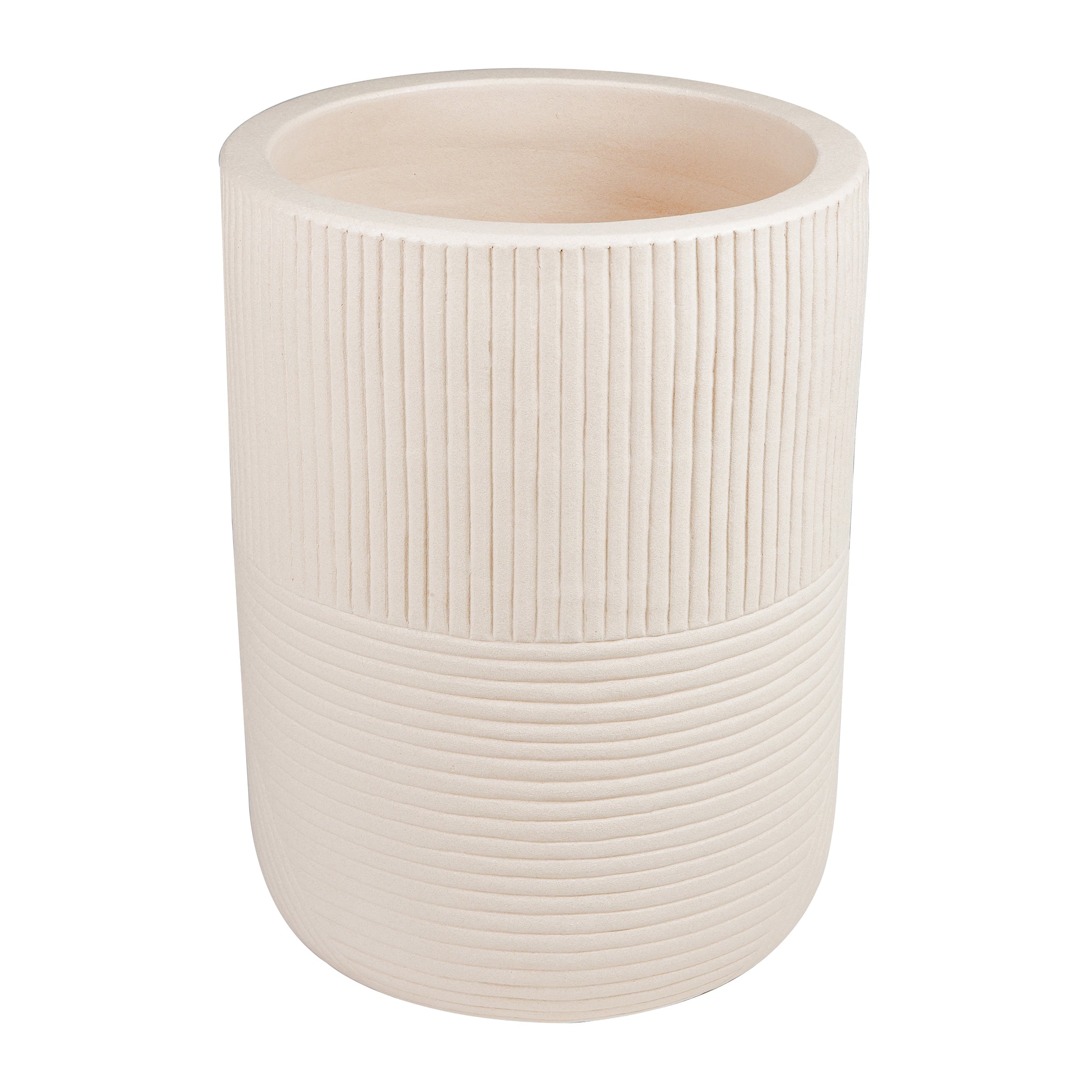 Serenity Textured Planter Set - 1 Large and 1 Small
