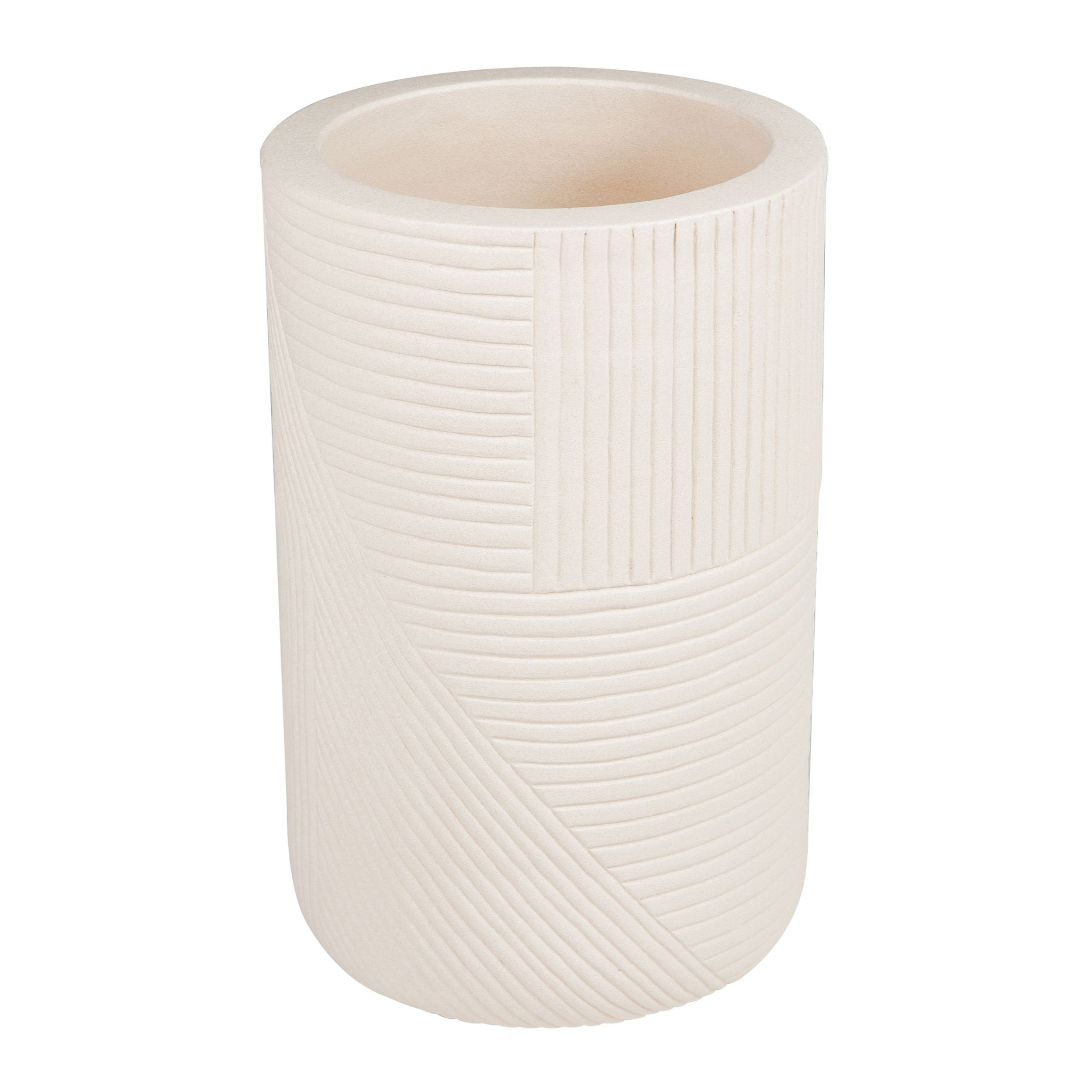 Serenity Textured Planter Set - 1 Large and 1 Small