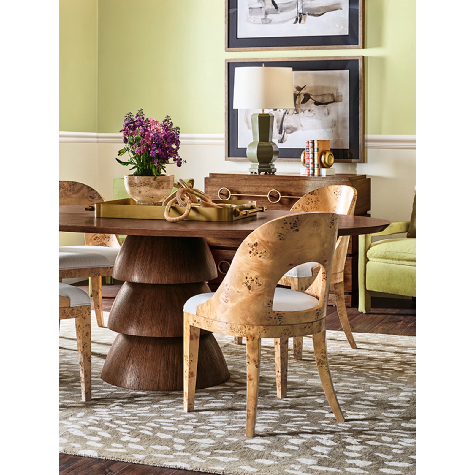 Callum Oval Dining Table