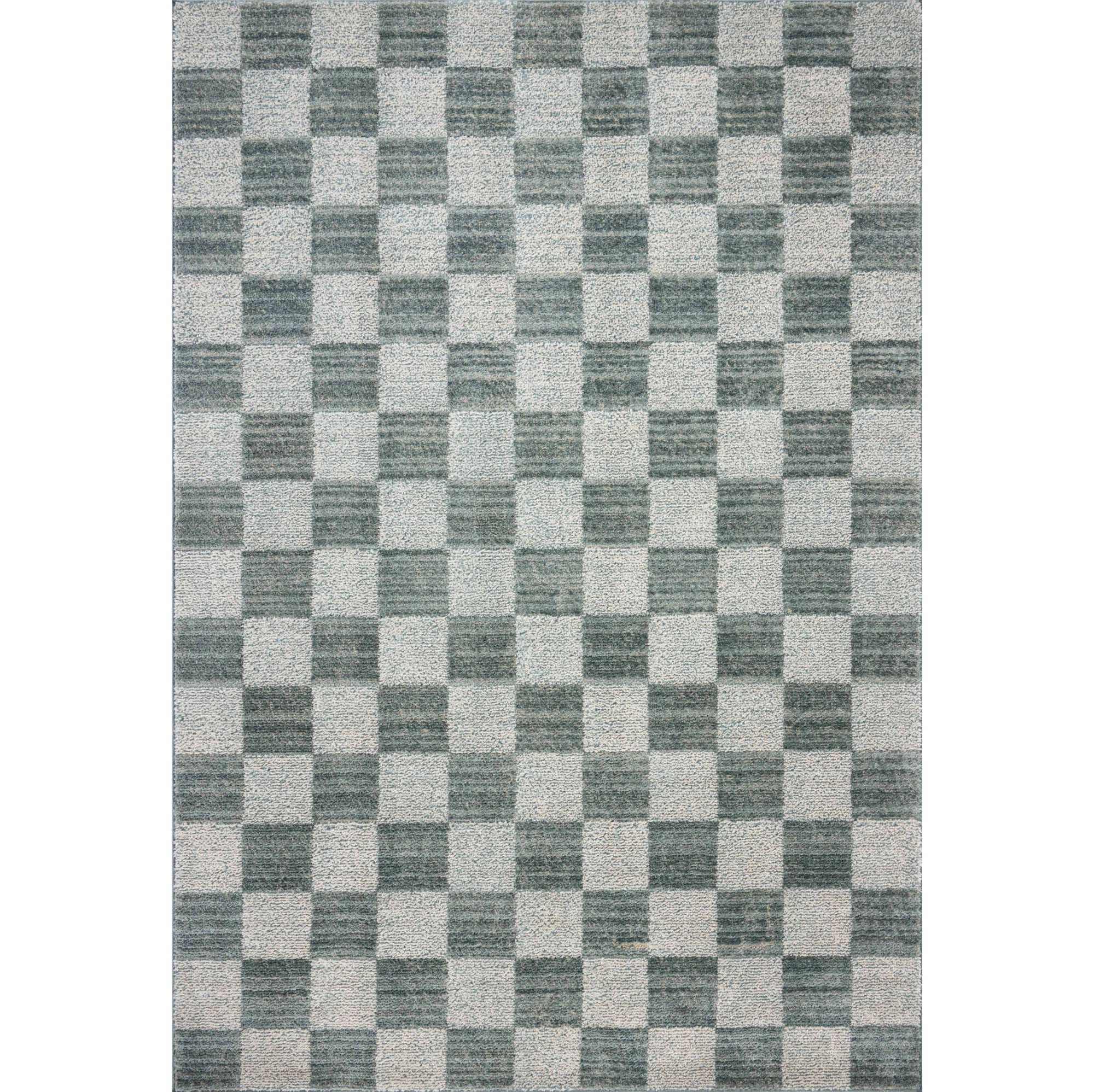 Chris Loves Julia x Loloi Calvin Blue/Ivory Rug