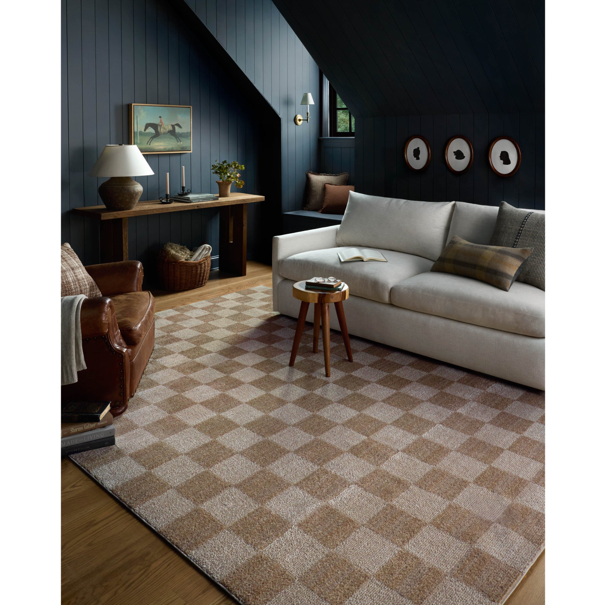 Chris Loves Julia x Loloi Calvin Pebble/Ivory Rug