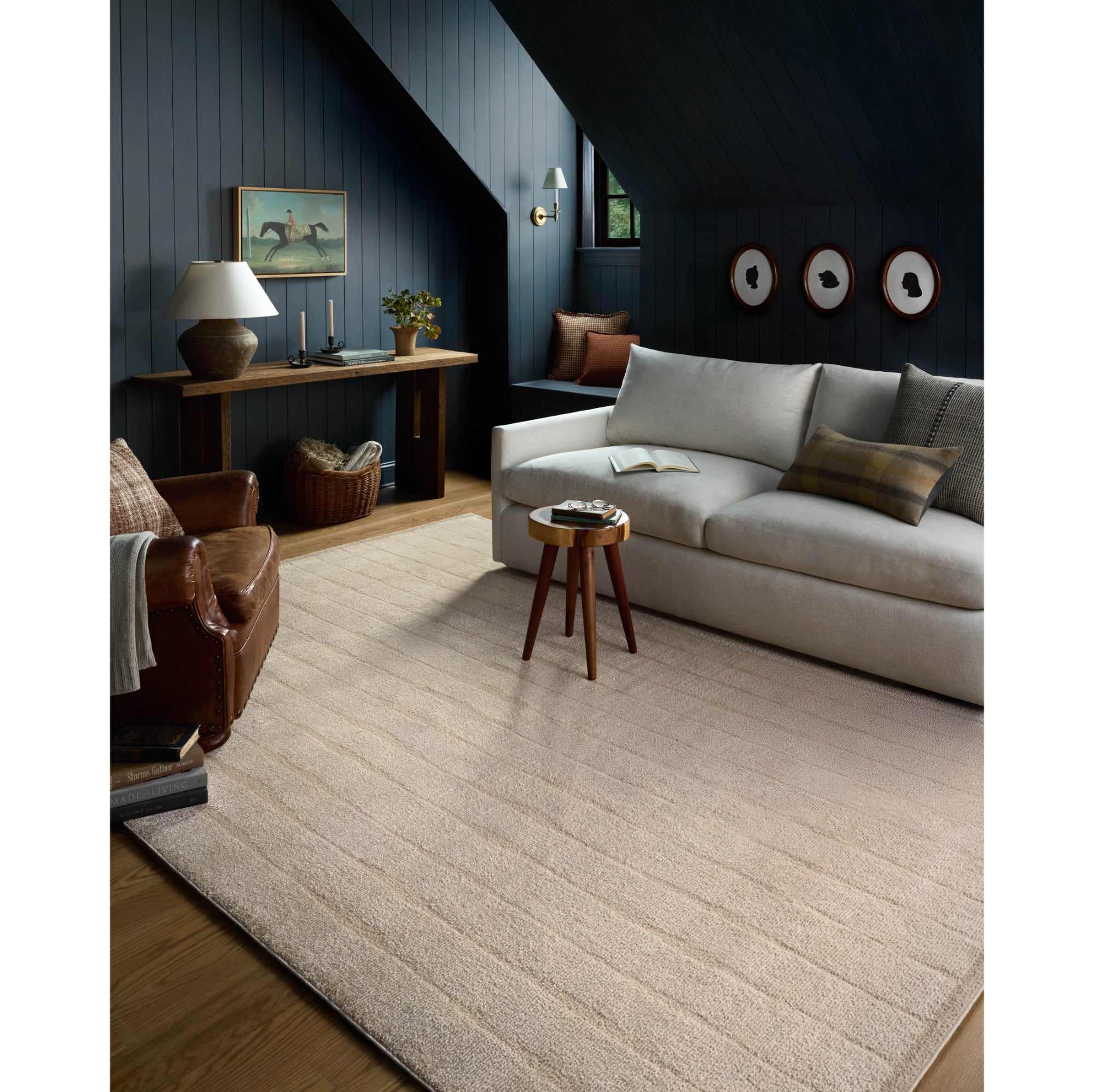 Chris Loves Julia x Loloi Calvin Ivory/Oatmeal Rug