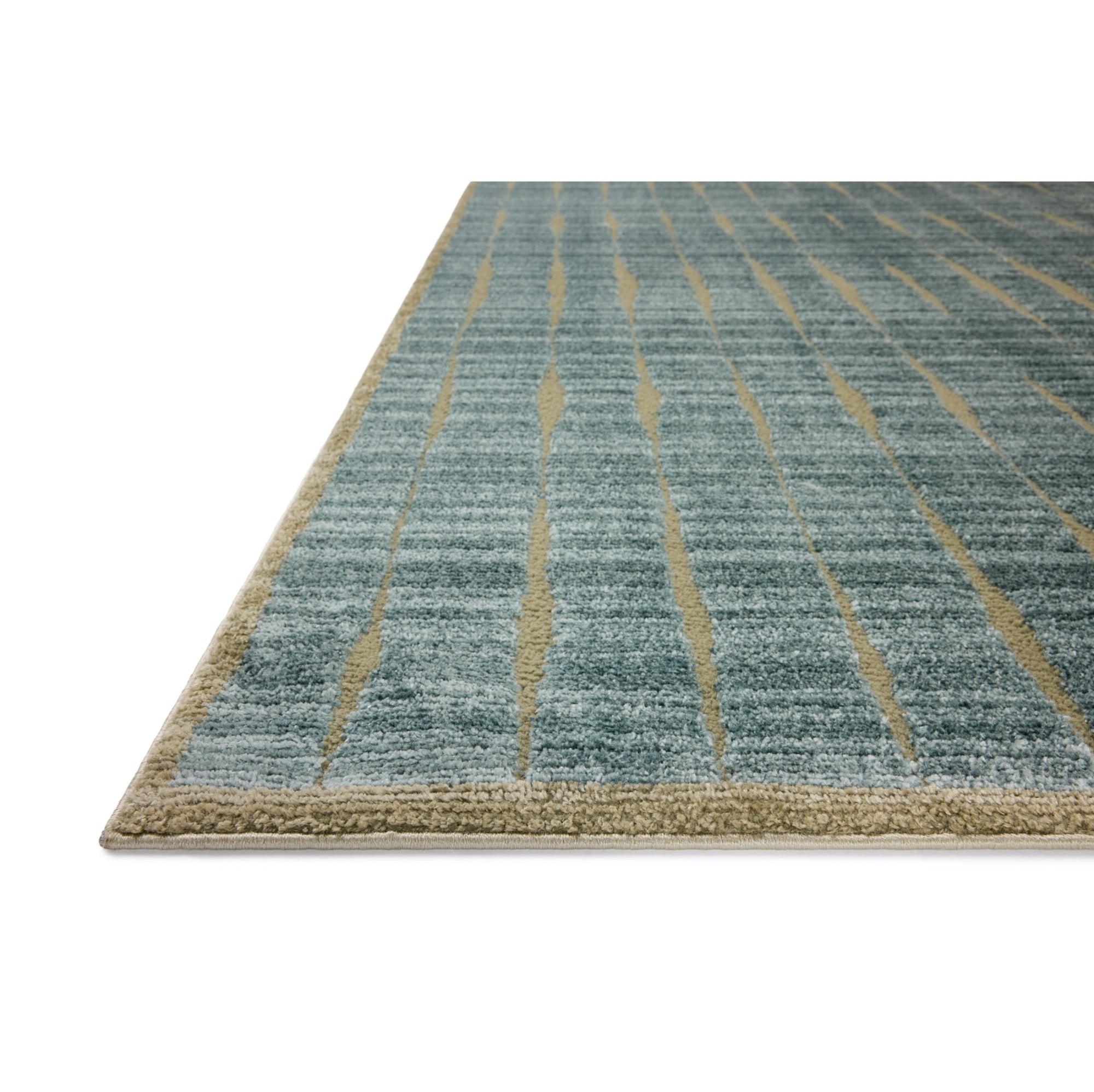 Chris Loves Julia x Loloi Calvin Ocean/Olive Rug