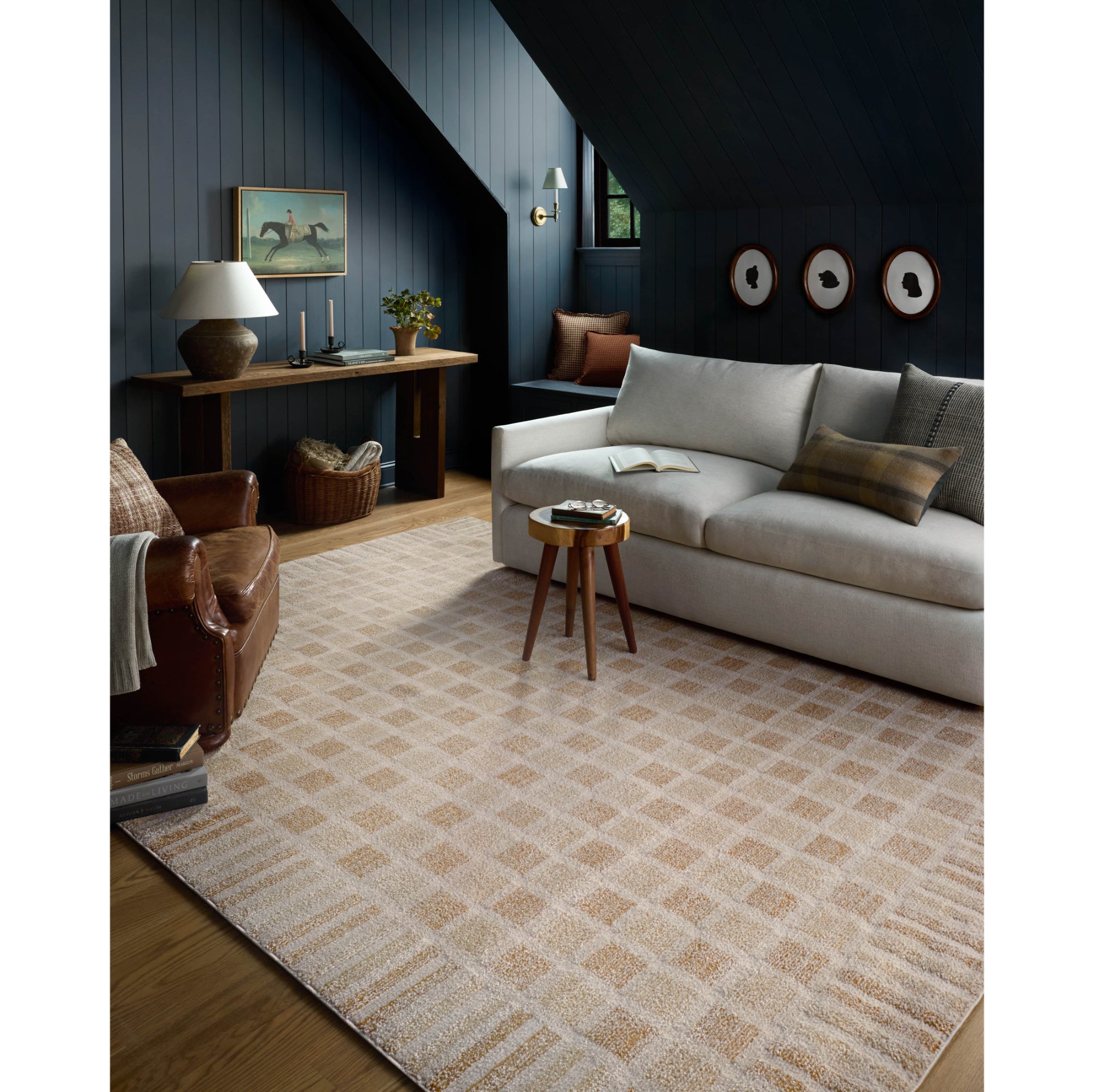Chris Loves Julia x Loloi Calvin Bone/Natural Rug