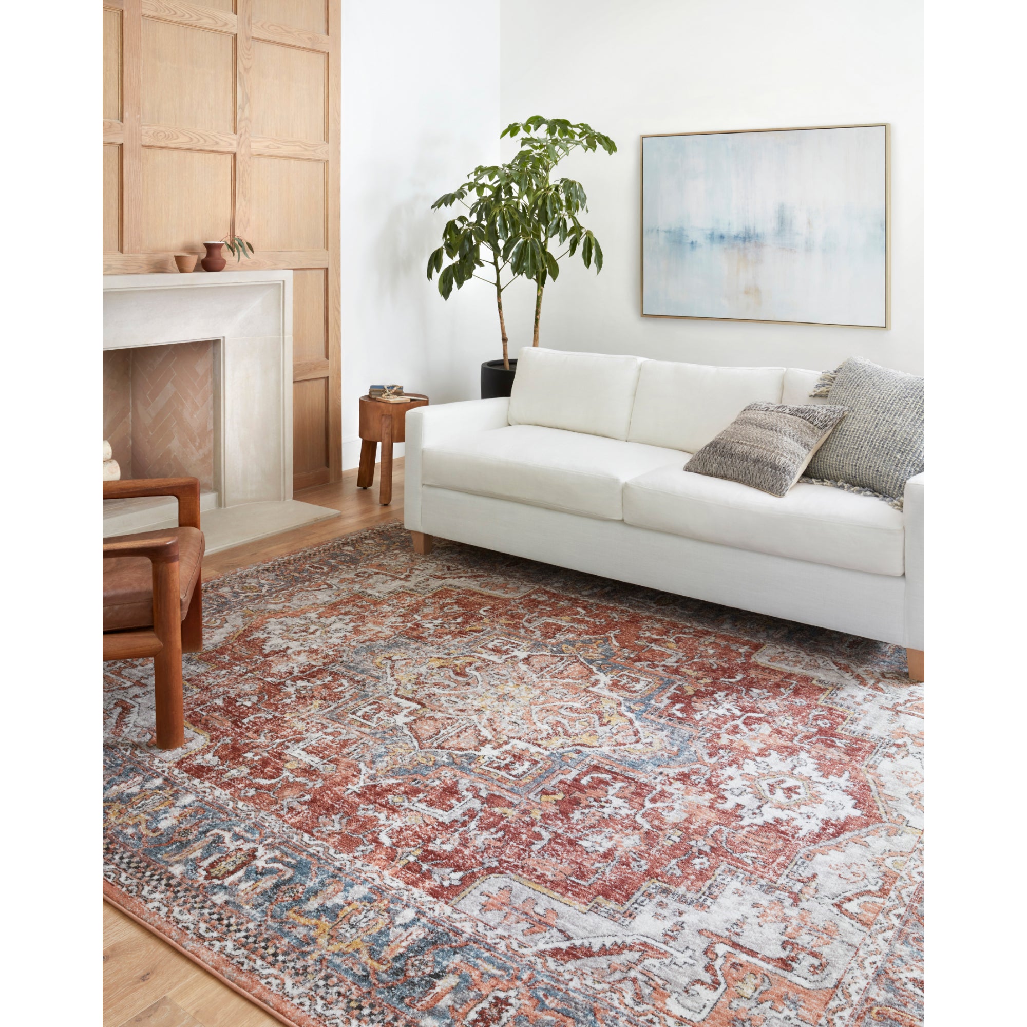 Loloi Cassandra CSN-01 Rust/Multi Rug