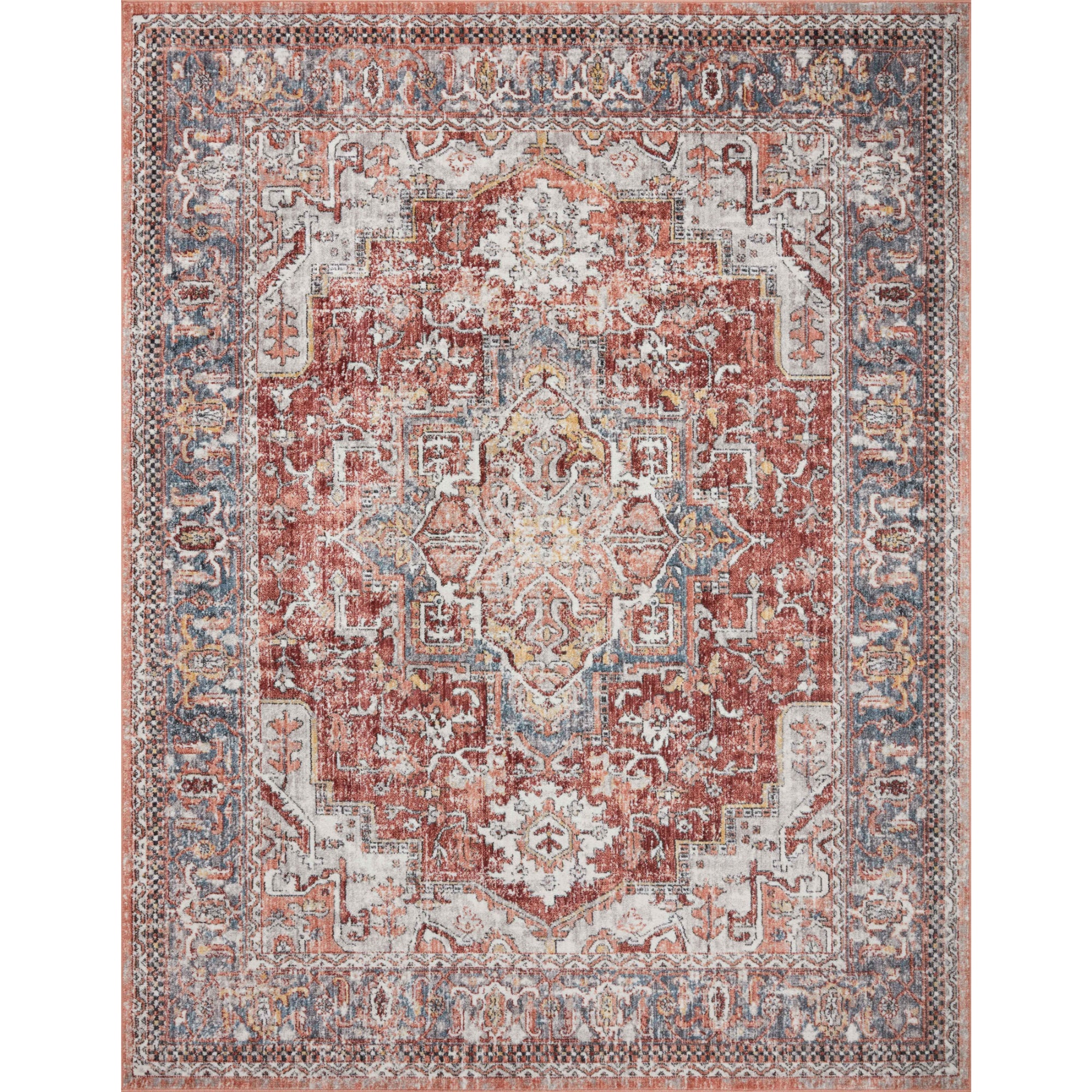 Loloi Cassandra CSN-01 Rust/Multi Rug