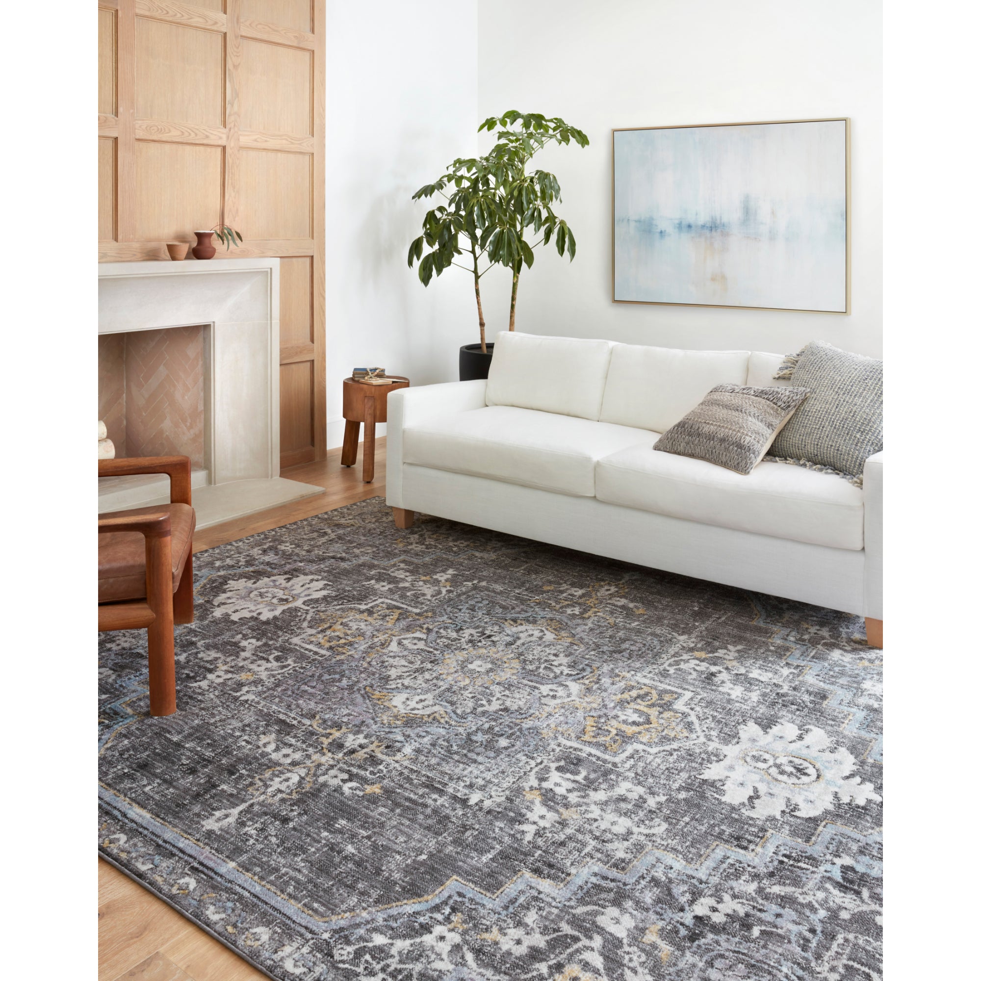 Loloi Cassandra Charcoal/Gold Rug