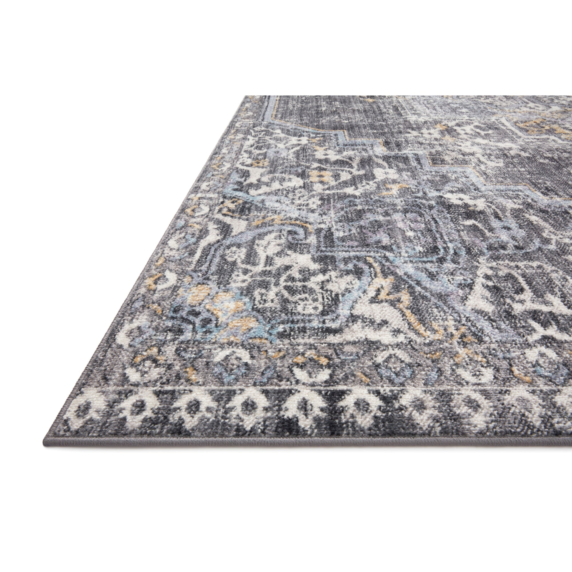 Loloi Cassandra Charcoal/Gold Rug