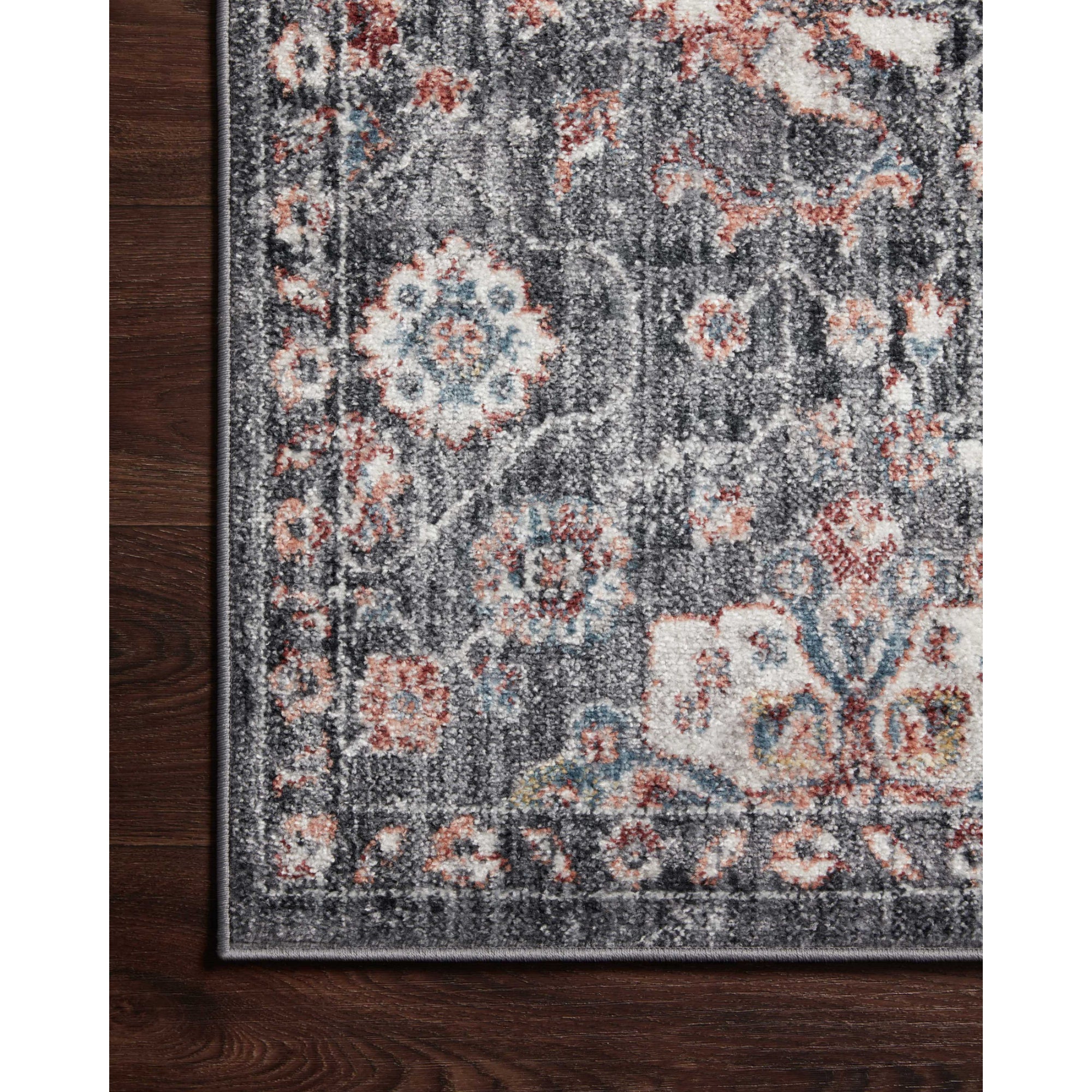 Loloi Cassandra Charcoal/Rust Rug