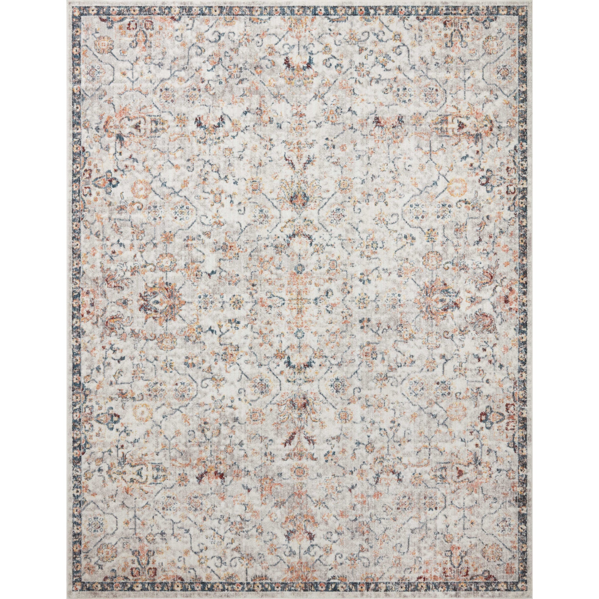 Loloi Cassandra Dove/Navy Rug