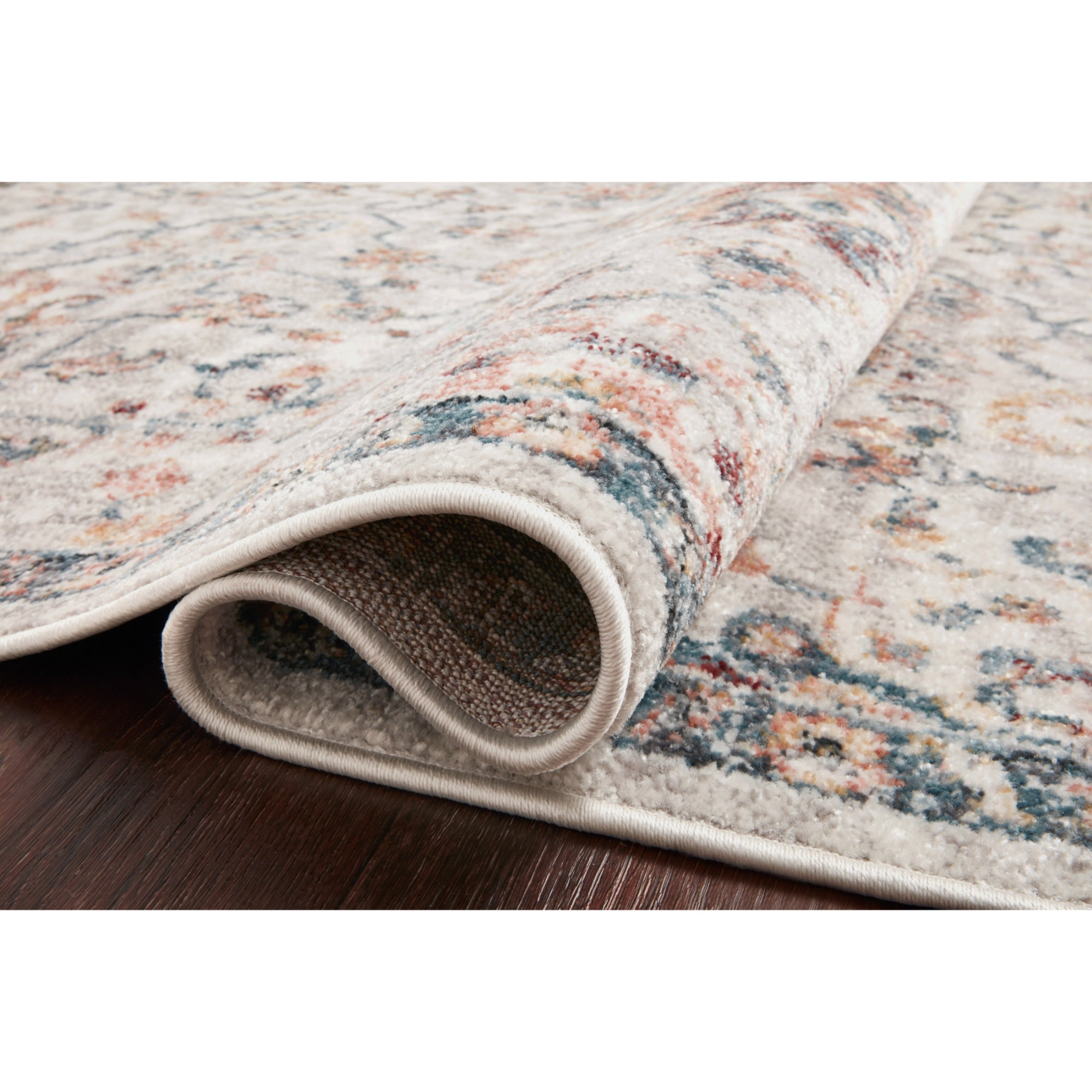 Loloi Cassandra Dove/Navy Rug