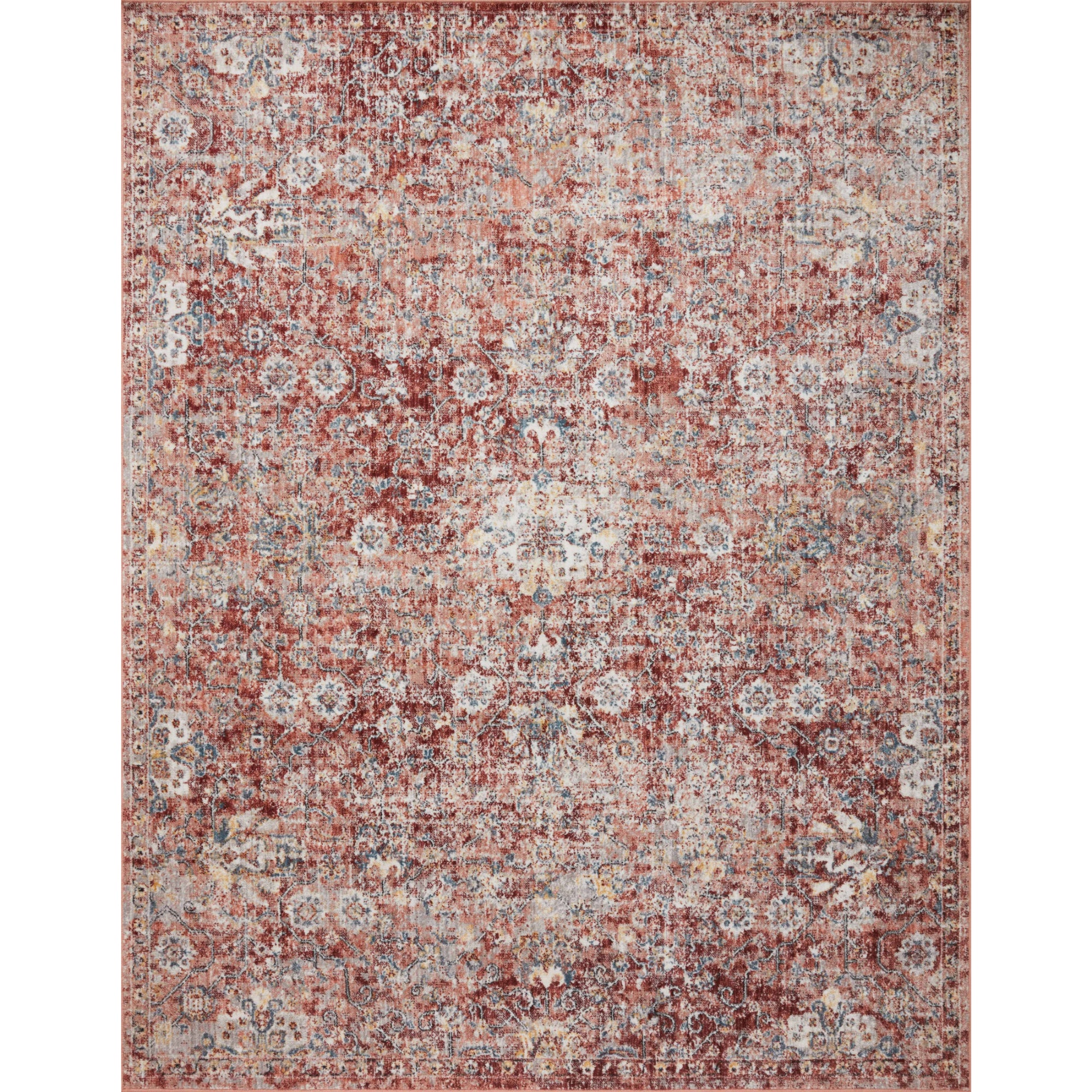 Loloi Cassandra Rust/Ivory Rug