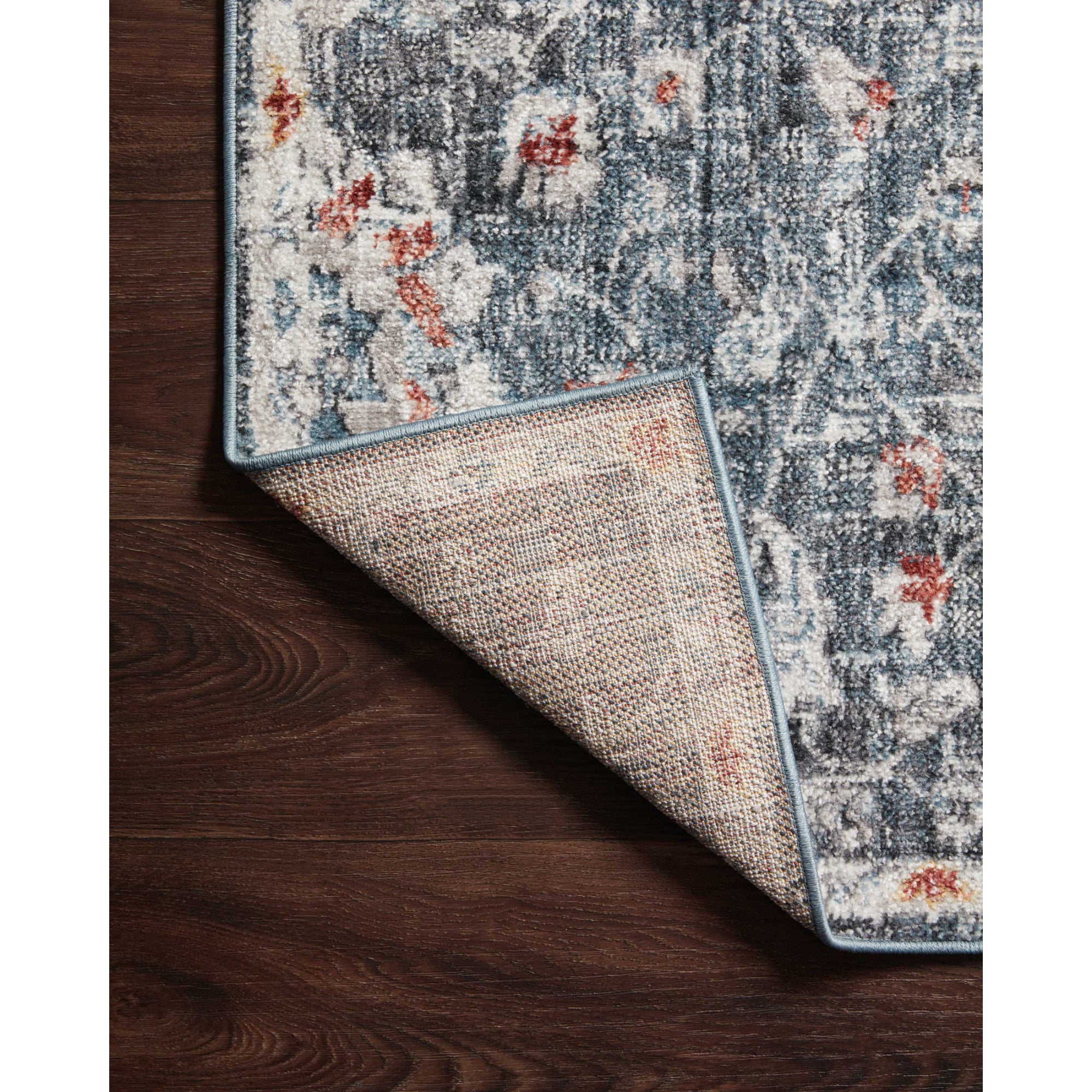 Loloi Cassandra Blue/Rust Rug