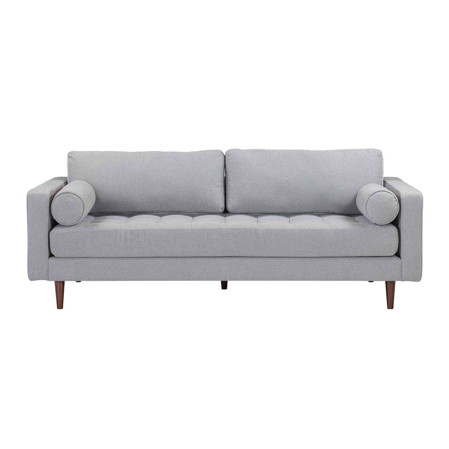 Load image into Gallery viewer, CAVE SOFA 88&amp;quot; - GRAY TWEED  OB OUTLET     Four Hands, Mid Century Modern Furniture, Old Bones Furniture Company, Old Bones Co, Modern Mid Century, Designer Furniture, https://www.oldbonesco.com/
