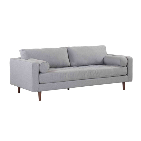 Load image into Gallery viewer, CAVE SOFA 88&amp;quot; - GRAY TWEED  OB OUTLET     Four Hands, Mid Century Modern Furniture, Old Bones Furniture Company, Old Bones Co, Modern Mid Century, Designer Furniture, https://www.oldbonesco.com/
