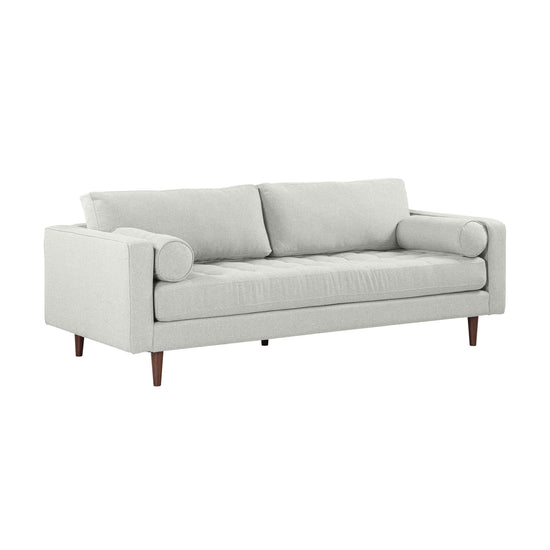 Load image into Gallery viewer, CAVE SOFA 88&amp;quot; - BEIGE TWEED  OB OUTLET     Four Hands, Mid Century Modern Furniture, Old Bones Furniture Company, Old Bones Co, Modern Mid Century, Designer Furniture, https://www.oldbonesco.com/
